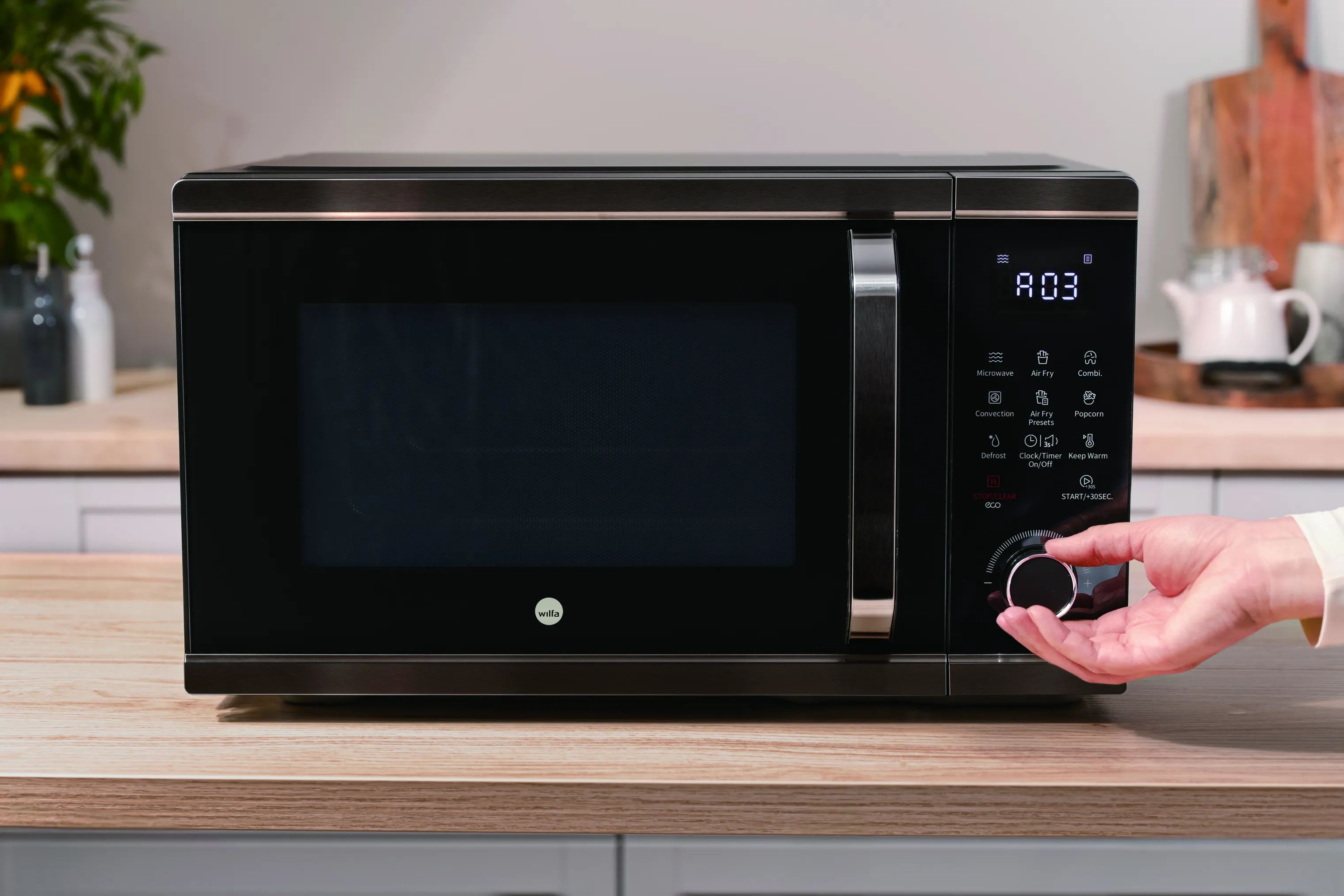 Wilfa Miniovne 3-I-1 Multiovn i Sort, 6
