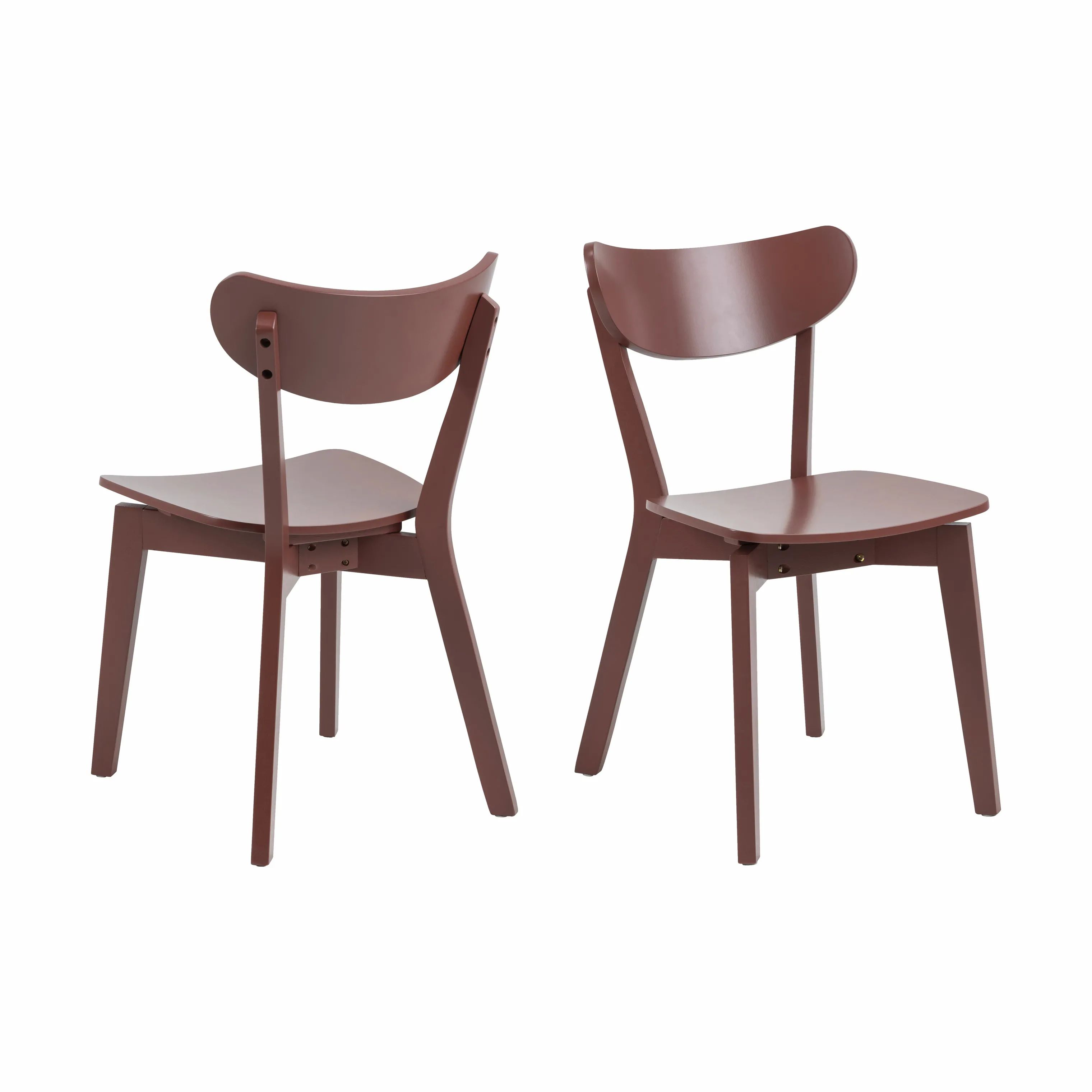 CASA Living Spisebordsstole Roxby Spisebordsstol - 2 stk. i Terracotta, 6