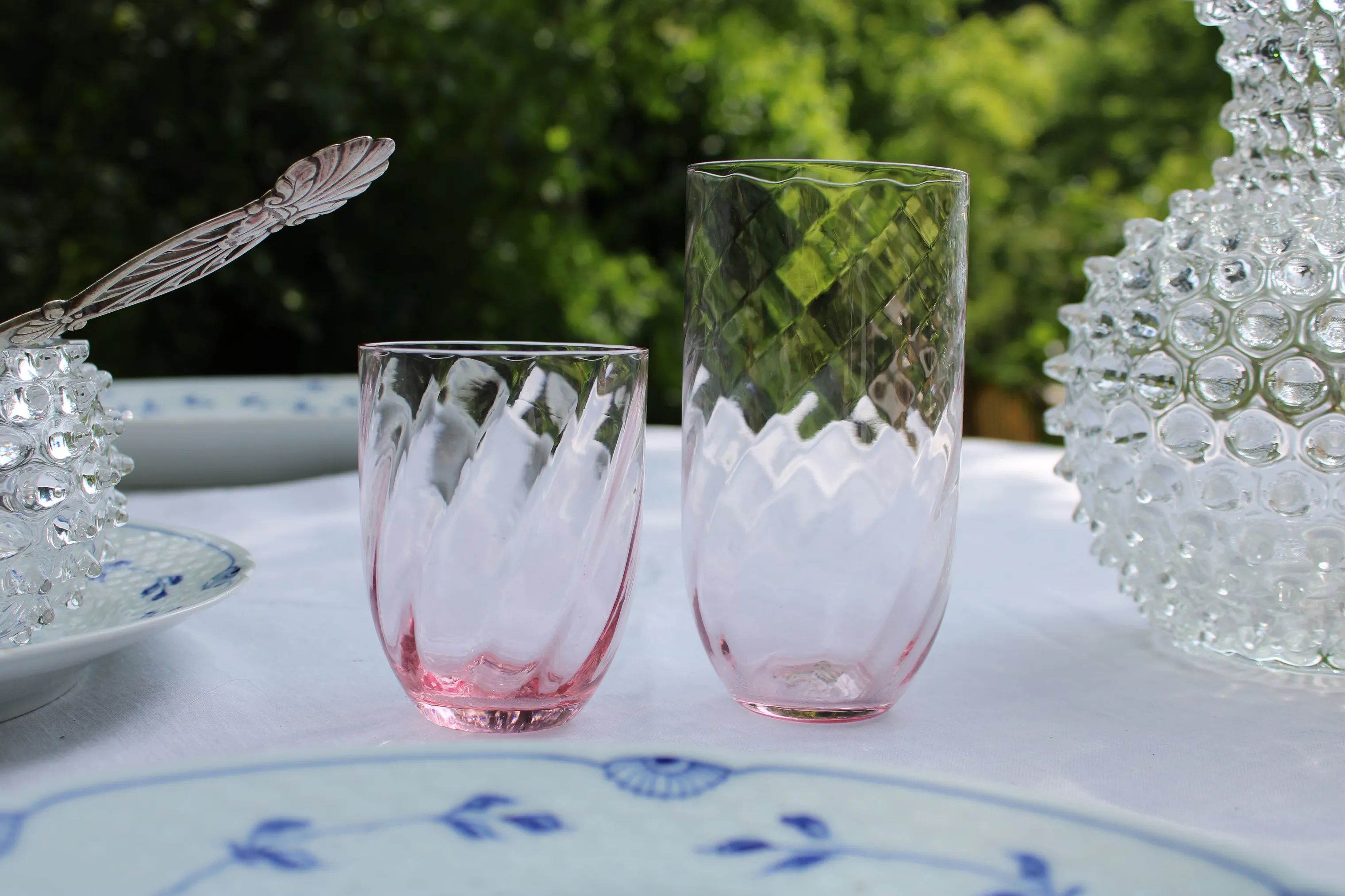 Anna von Lipa Vandglas Swirl Vandglas i Rosa, 2
