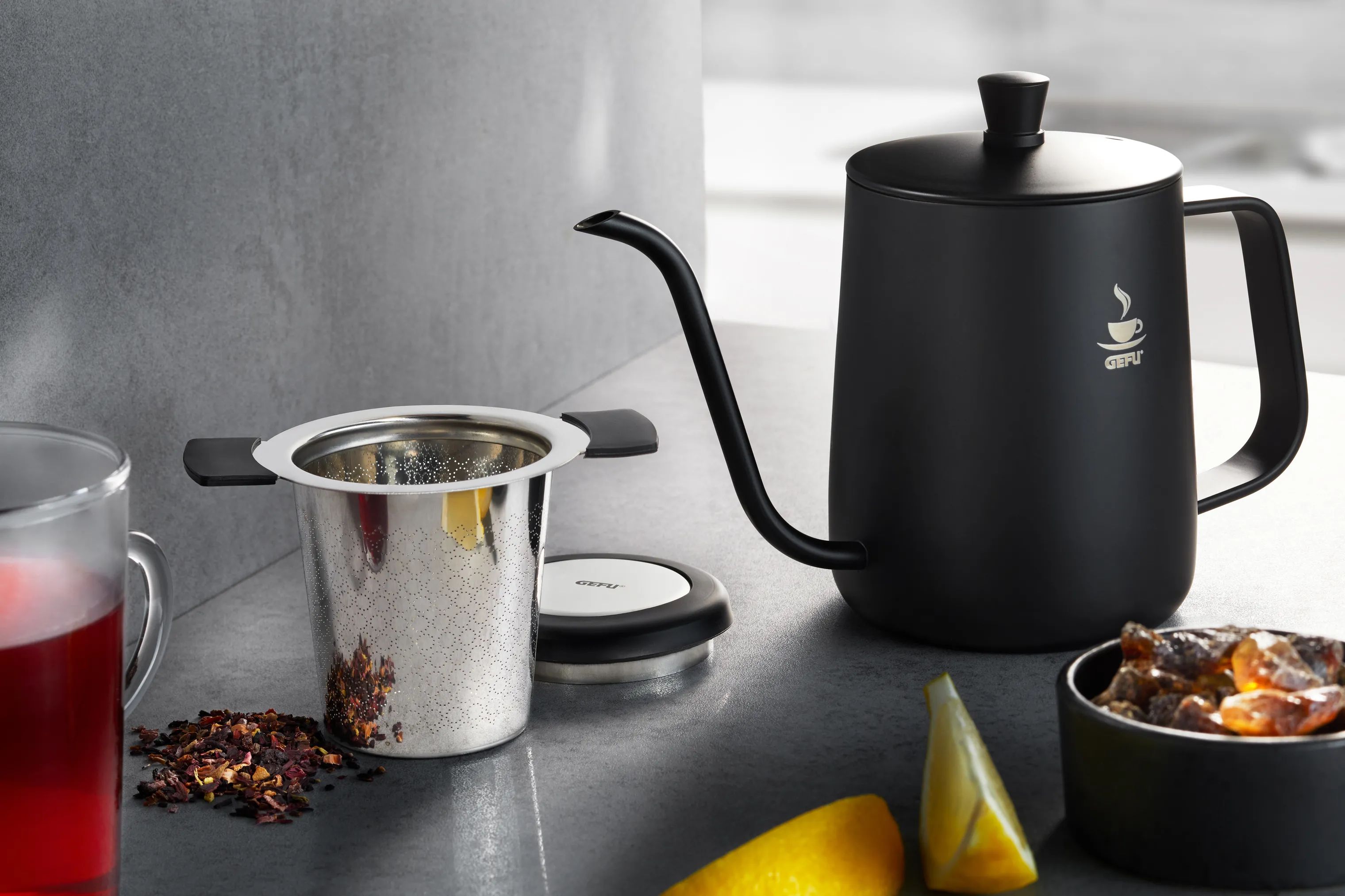 Gefu Teæg Gefu Te/kaffe Tefilter i Sølvfarvet, 2