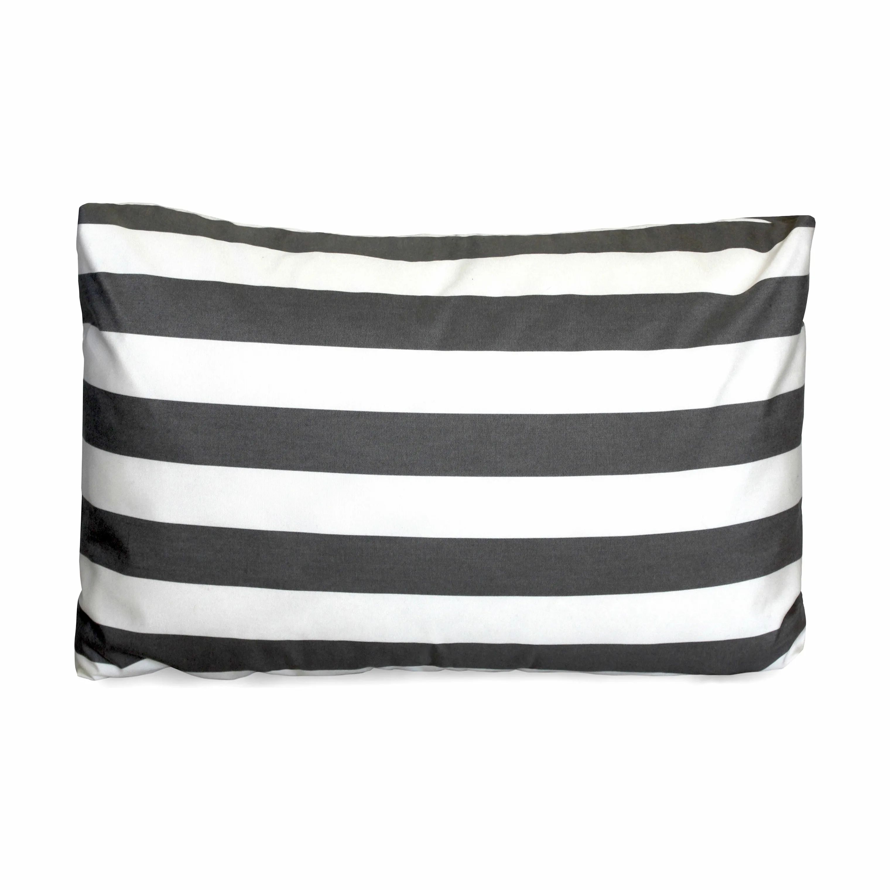 TRIMM Copenhagen Havehynder Pude i Grey/hvid, H35 x B55 cm, 1