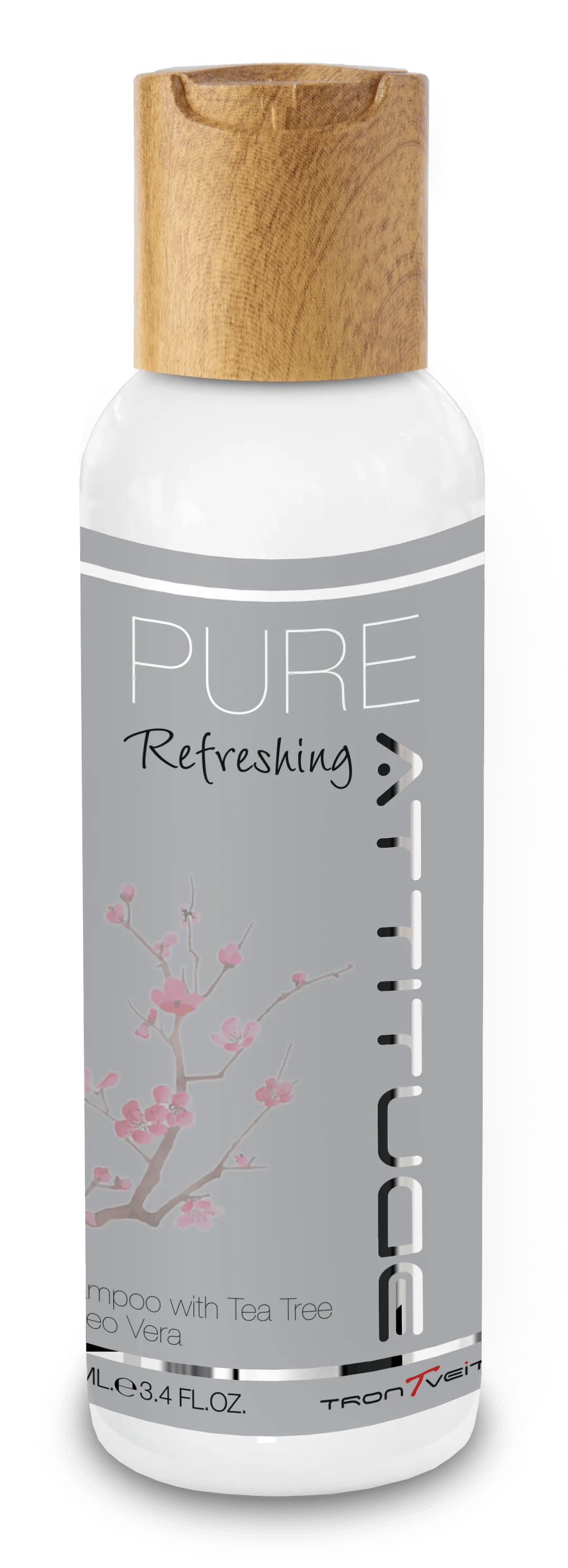 Trontveit Shampoo og hårpleje Pure Attitude Refreshing Shampoo i 100 ml, 1