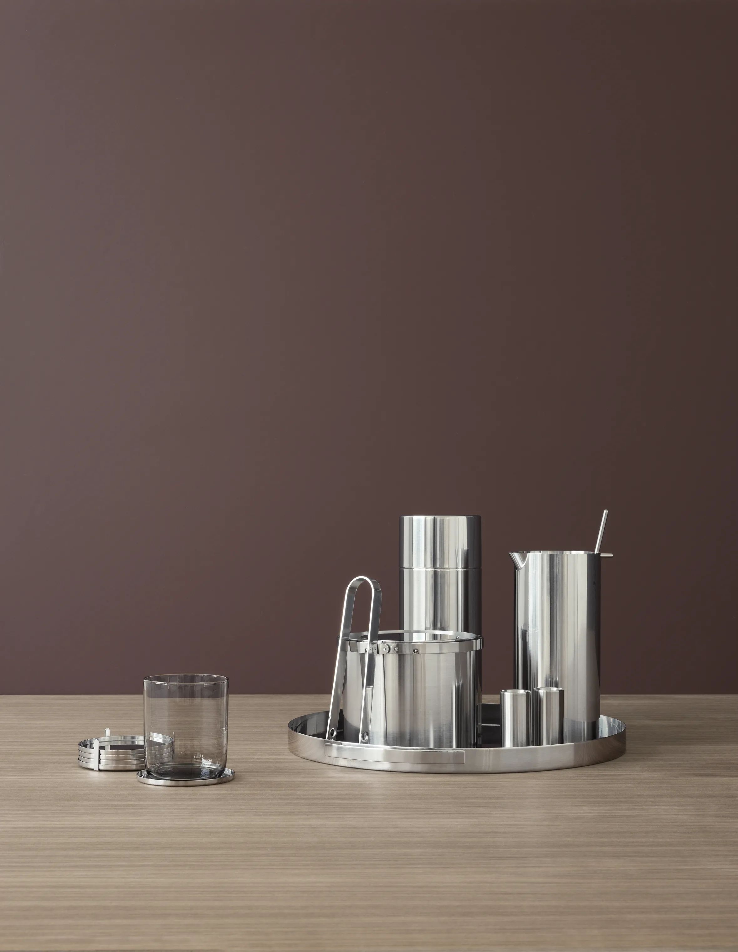 Stelton Øvrigt bartilbehør Cylinda-line AJ Isstang i Sølvfarvet, 4
