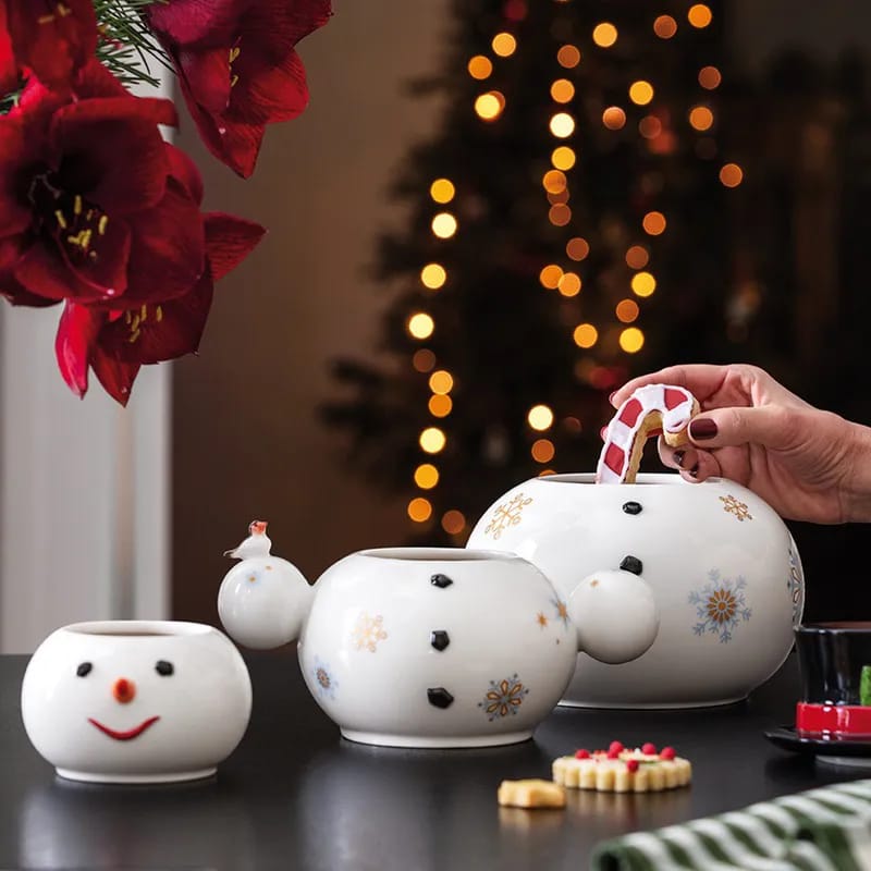 Villeroy & Boch Skåle Christmas Toys Memory Skål - Snemand i Hvid, 3