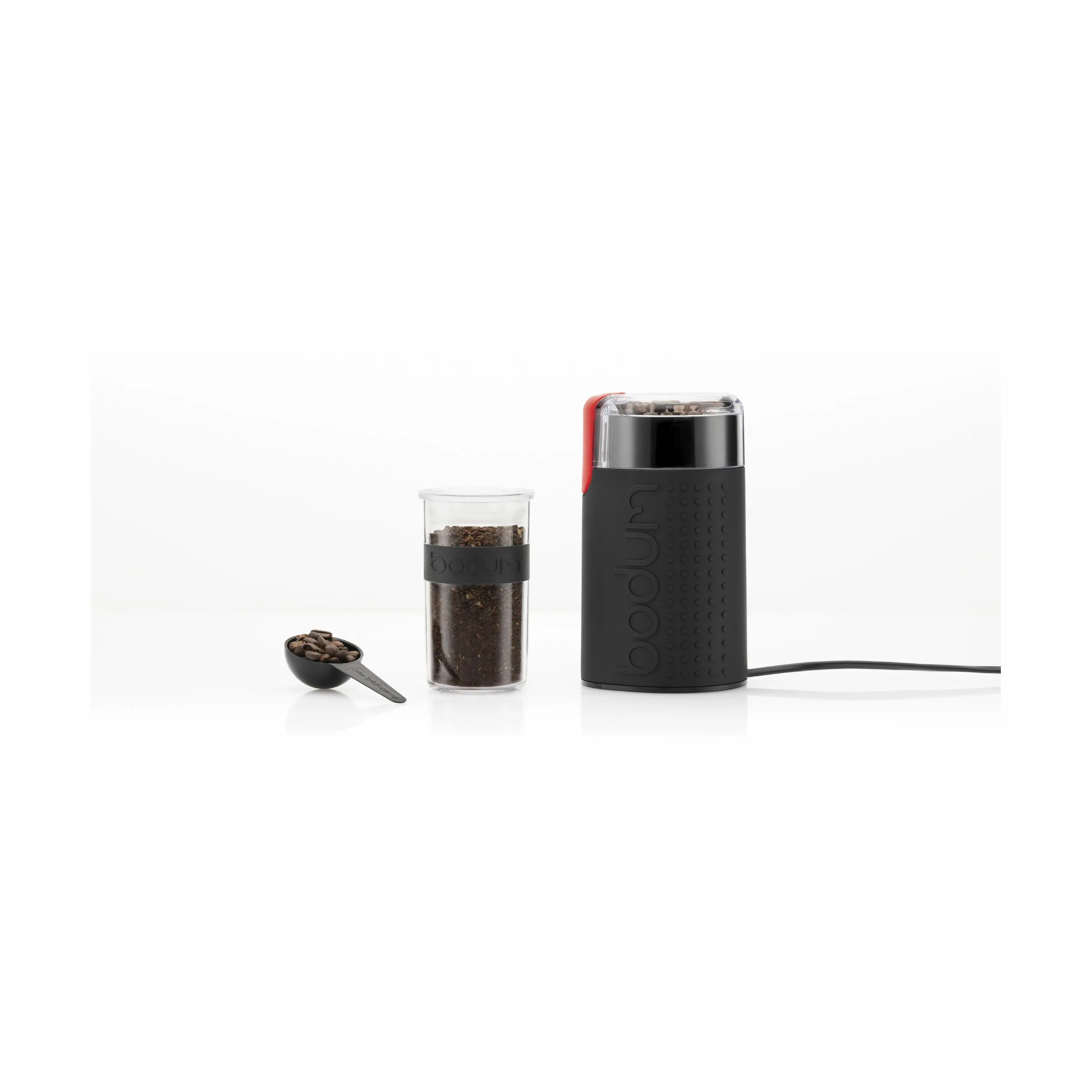 Bodum Kaffekværne Bistro Elektrisk Kaffekværn i Rød/sort, 2