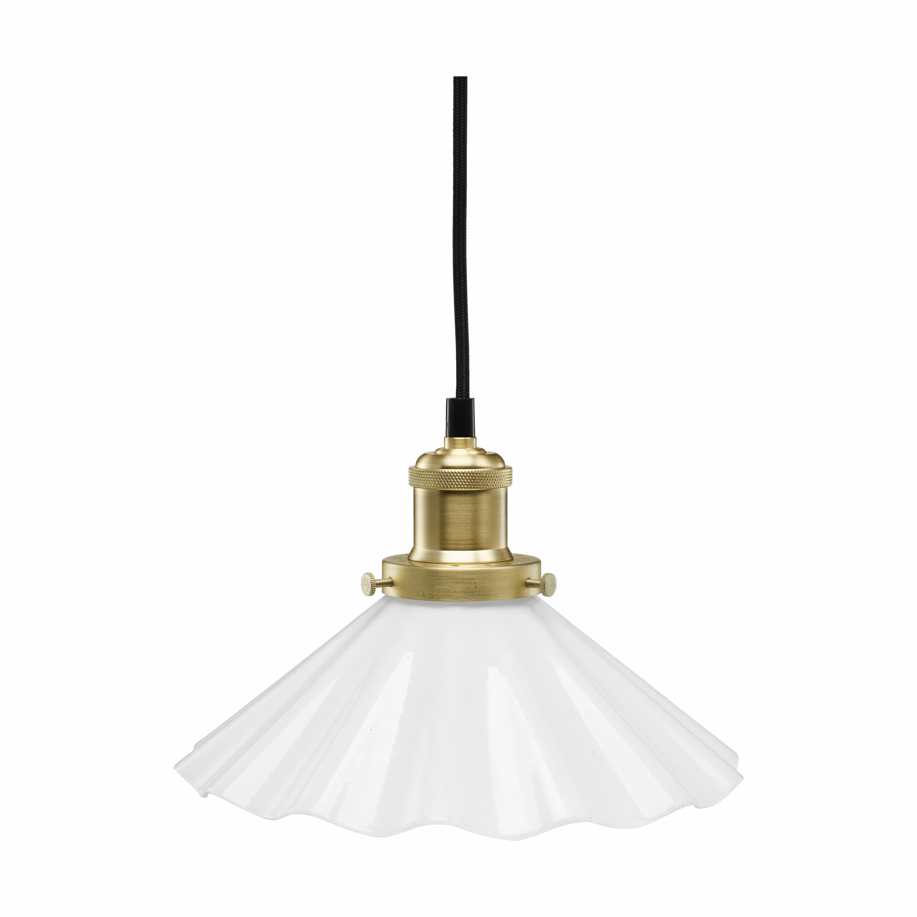 PR Home Pendler August Pendel i Bølget hvid, 25 cm, 1