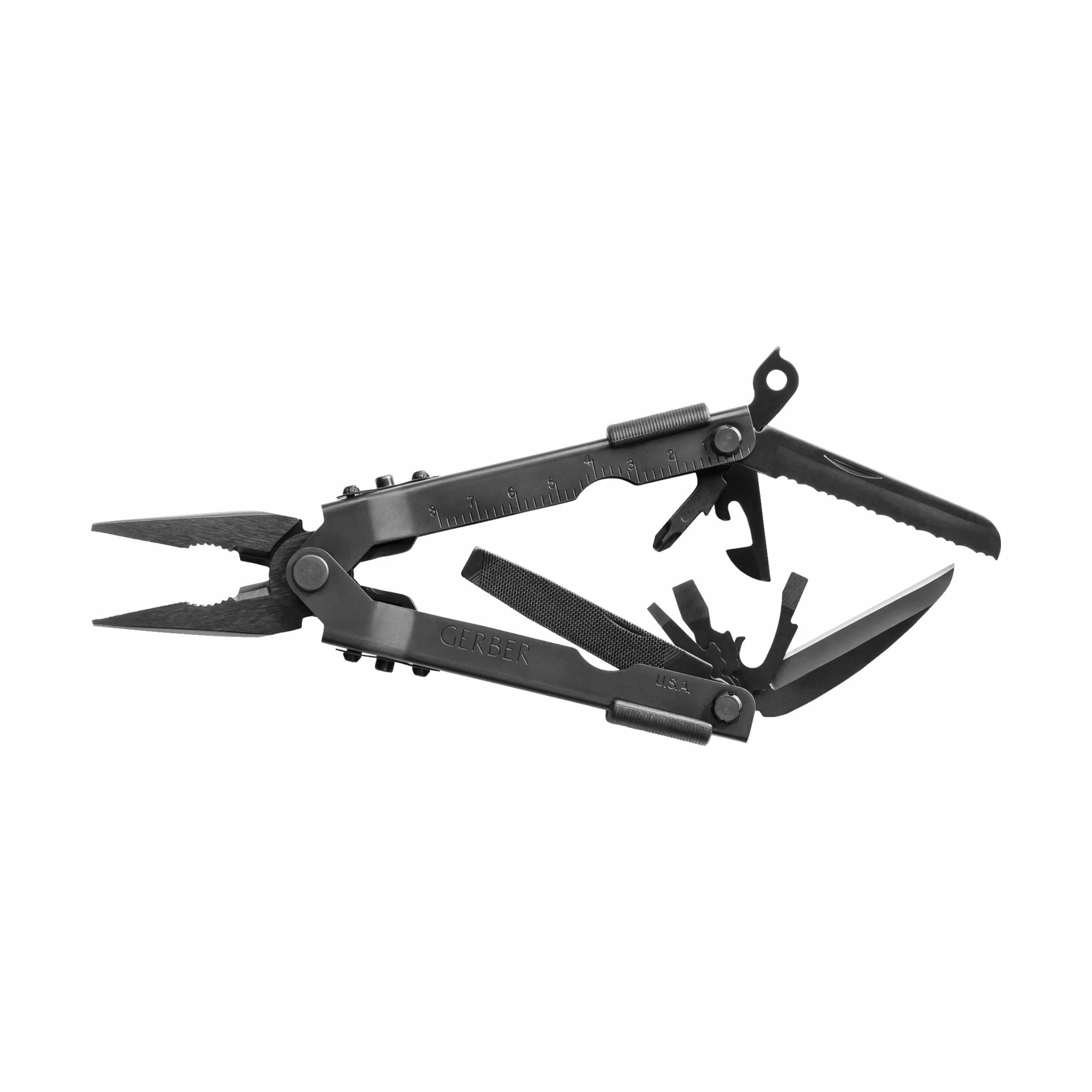 Fiskars Haveredskaber MP600 Full-Size Multi-Tool i Sort, 1