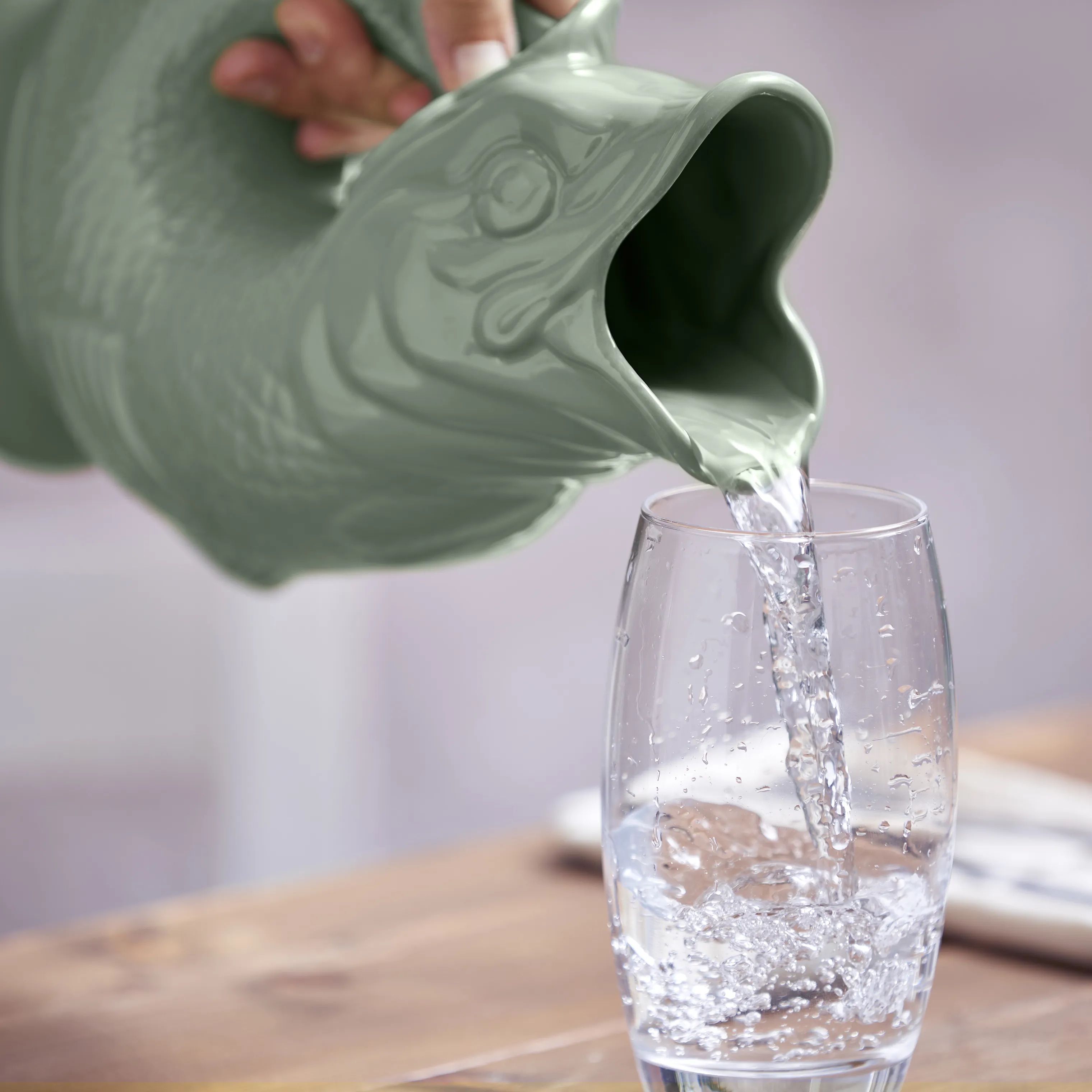 Wade Serveringskander Gurgle Gluggle Kande i Lysegrøn, 0.6 L, 4
