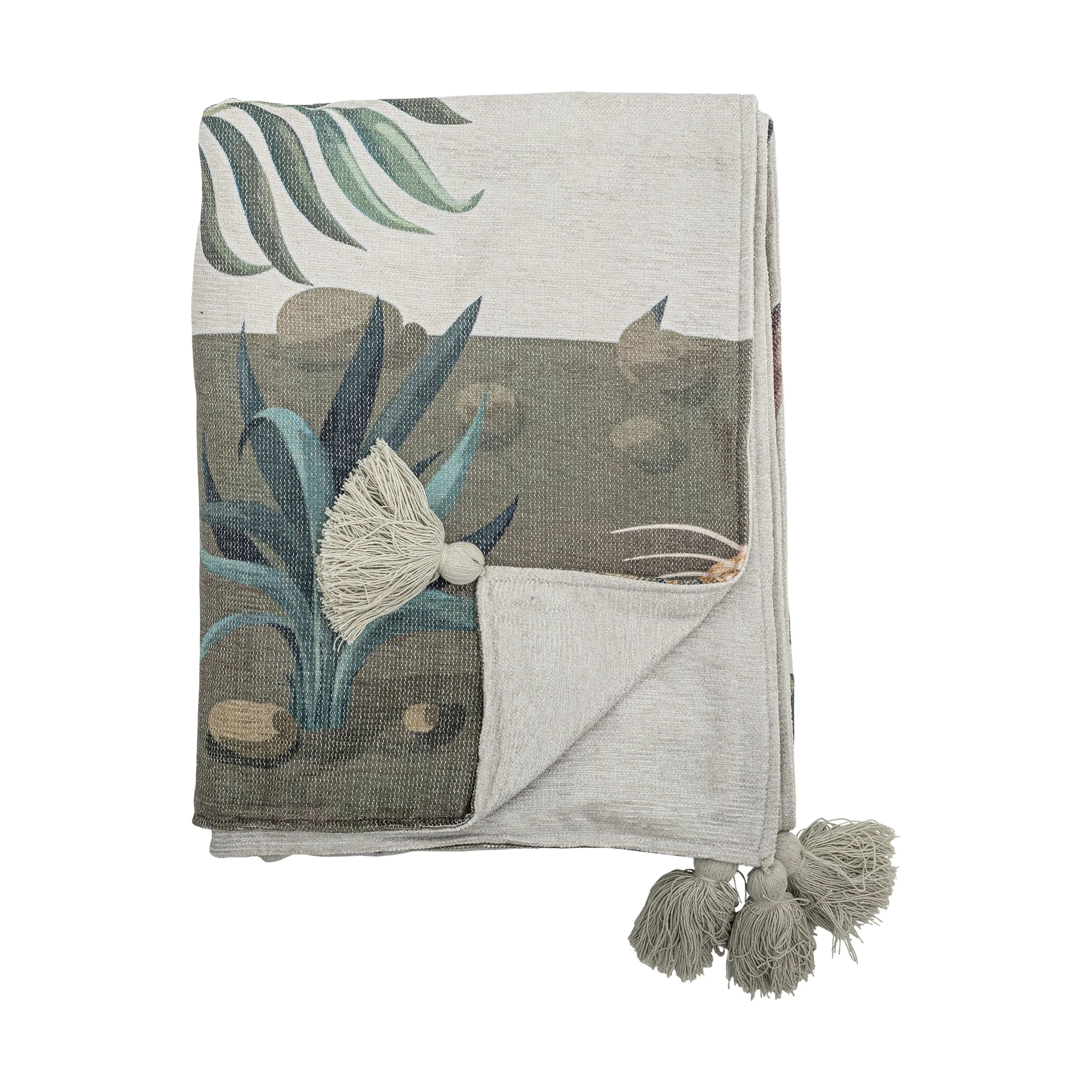 Creative Collection Plaider Peacock Plaid i Grøn, 1