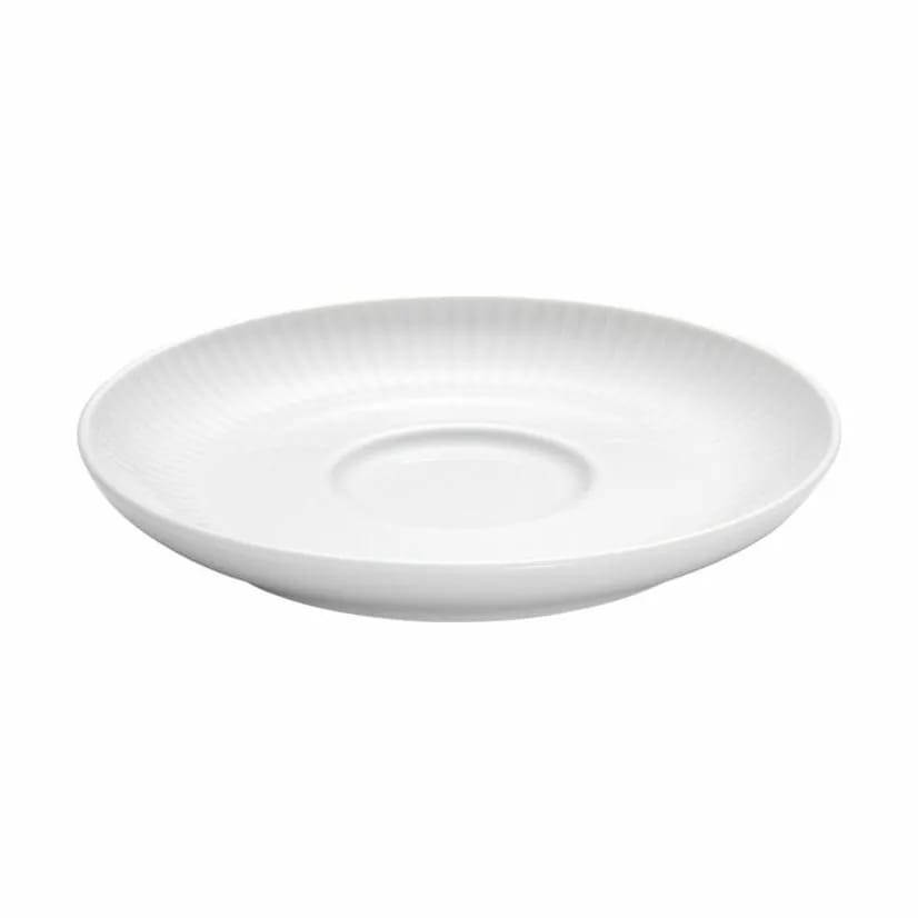 Pillivuyt Underkopper Plissé Underkop i Hvid, 16,5 cm, 1