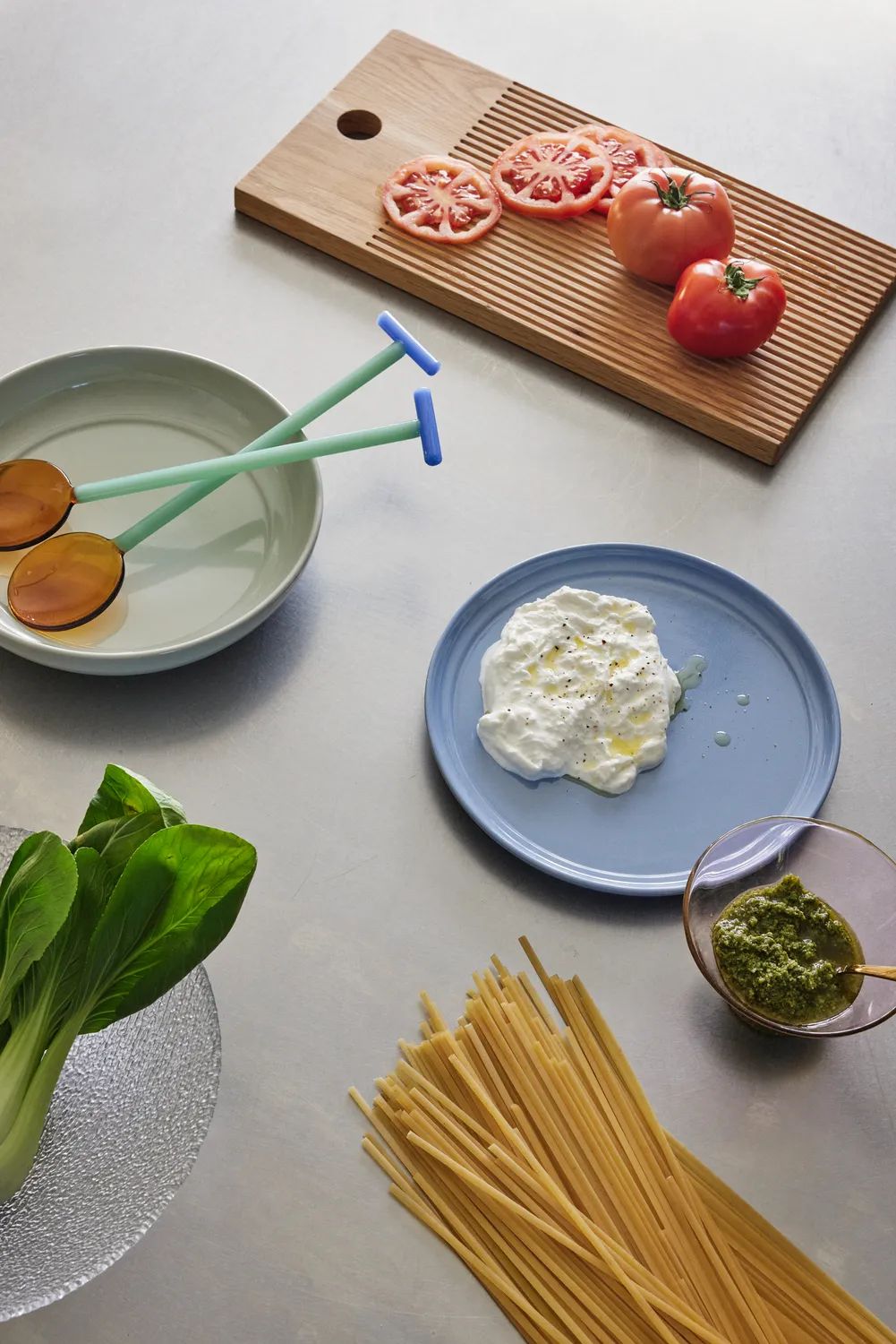 Hübsch Salatbestik Crave Salatbestik - 2 dele i Multifarvet, 2