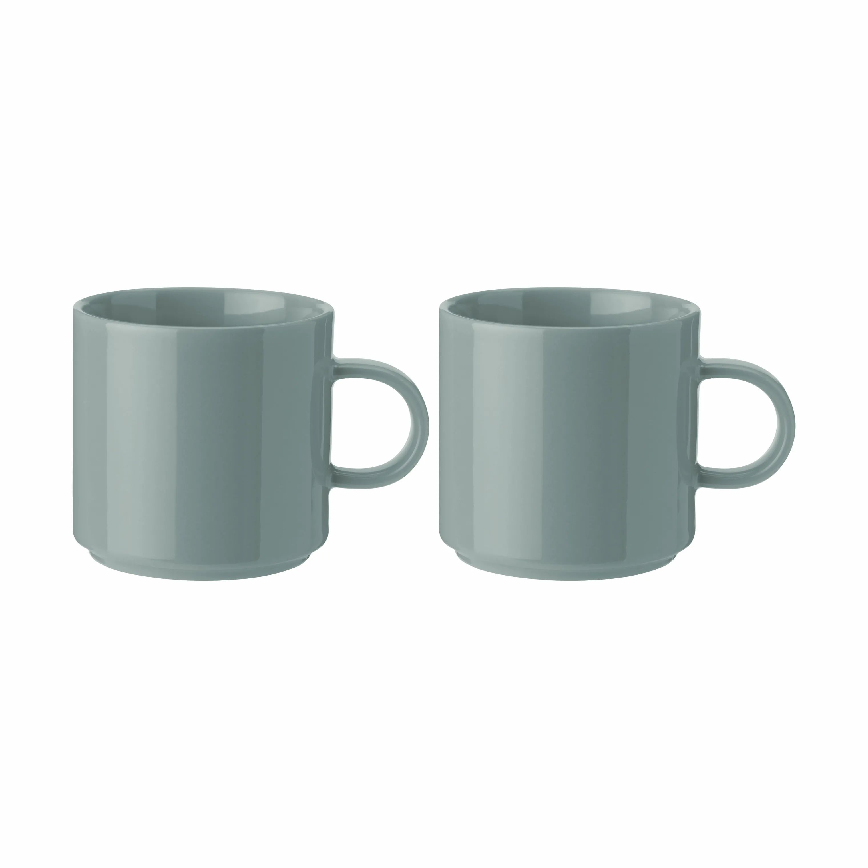 Stelton Krus og kopper med hank Stelton Krus - 2 stk. i dusty green, 1