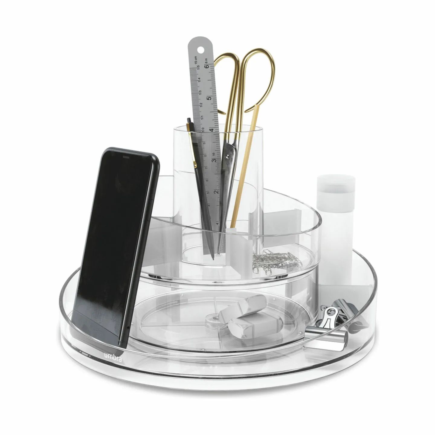 Umbra Tilbehør til bad Cascada Organiser i plexiglas, 4