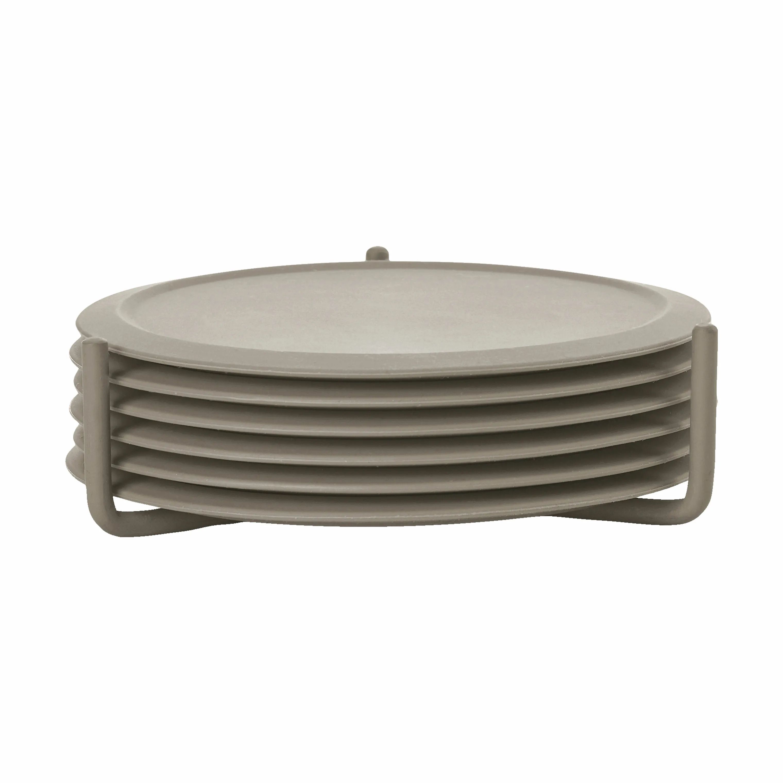 Zone Glasbrikker og coasters Singles Glasbrikker - 6 stk. i Brun, 1