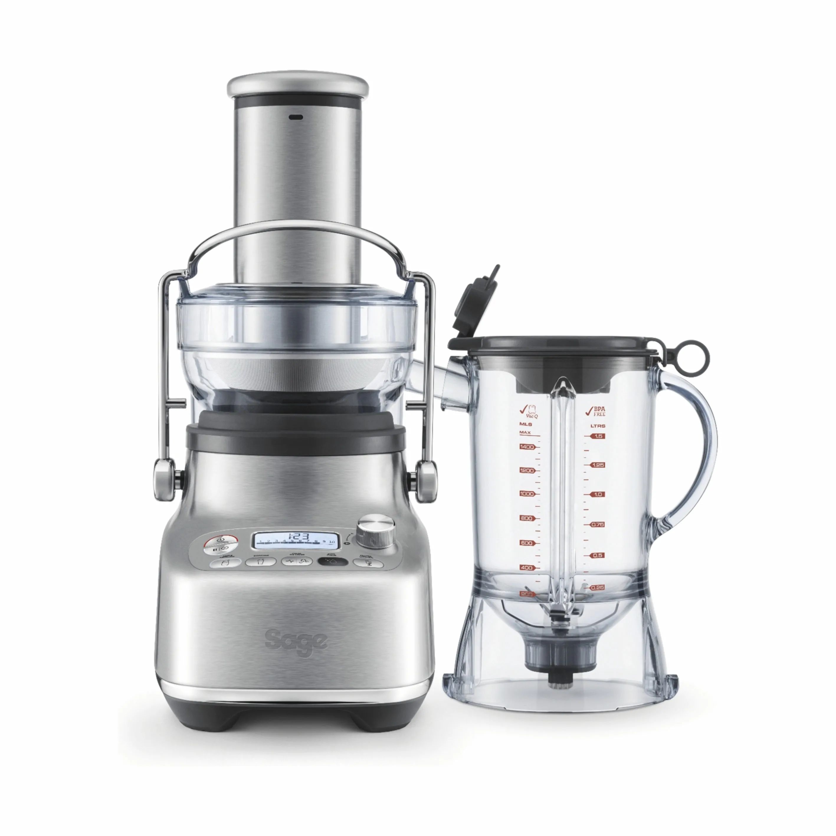 Sage Juicepressere The Bluicer Juicer i Stål, 3