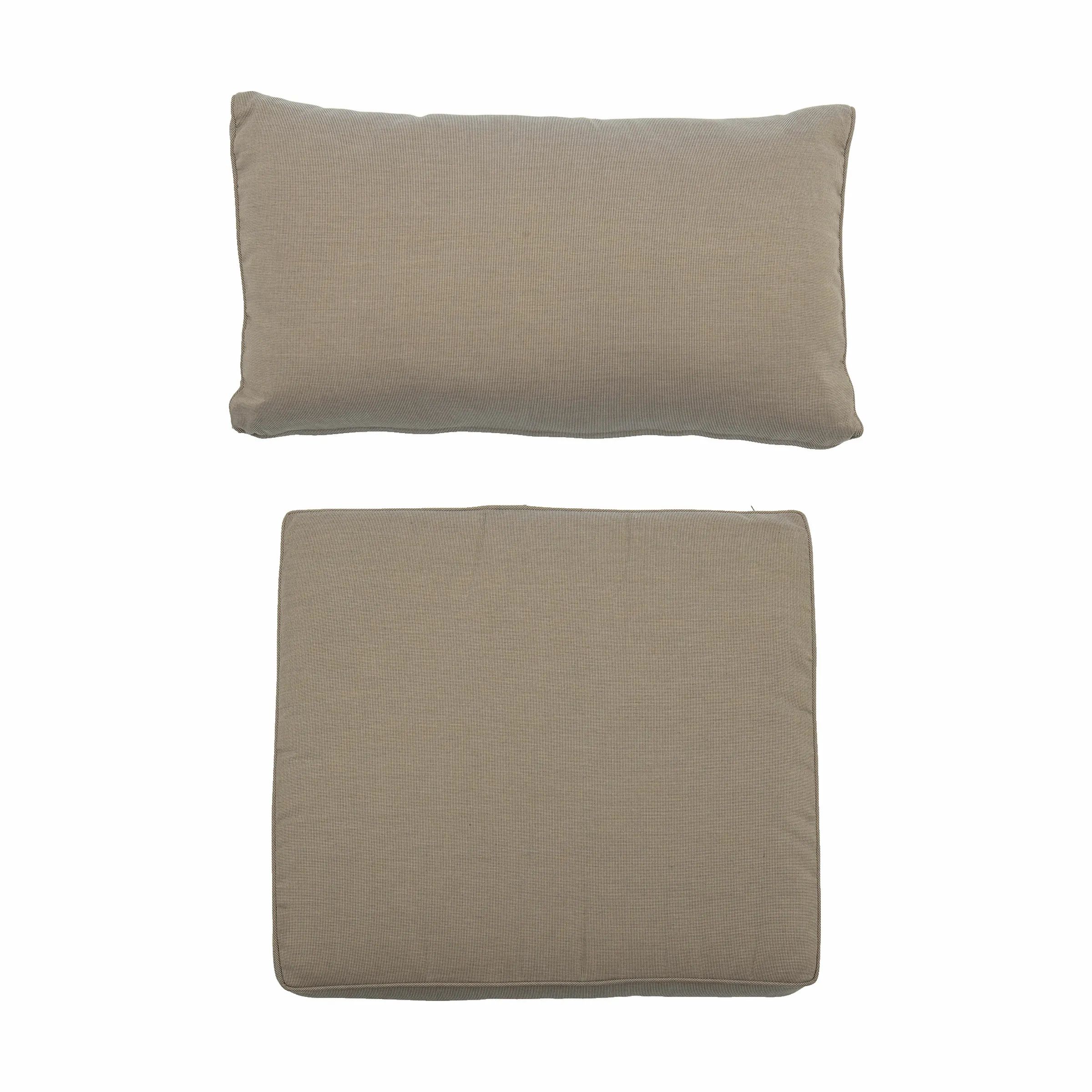 Bloomingville Pyntepudebetræk Mundo Pudebetrækssæt i Beige, 1