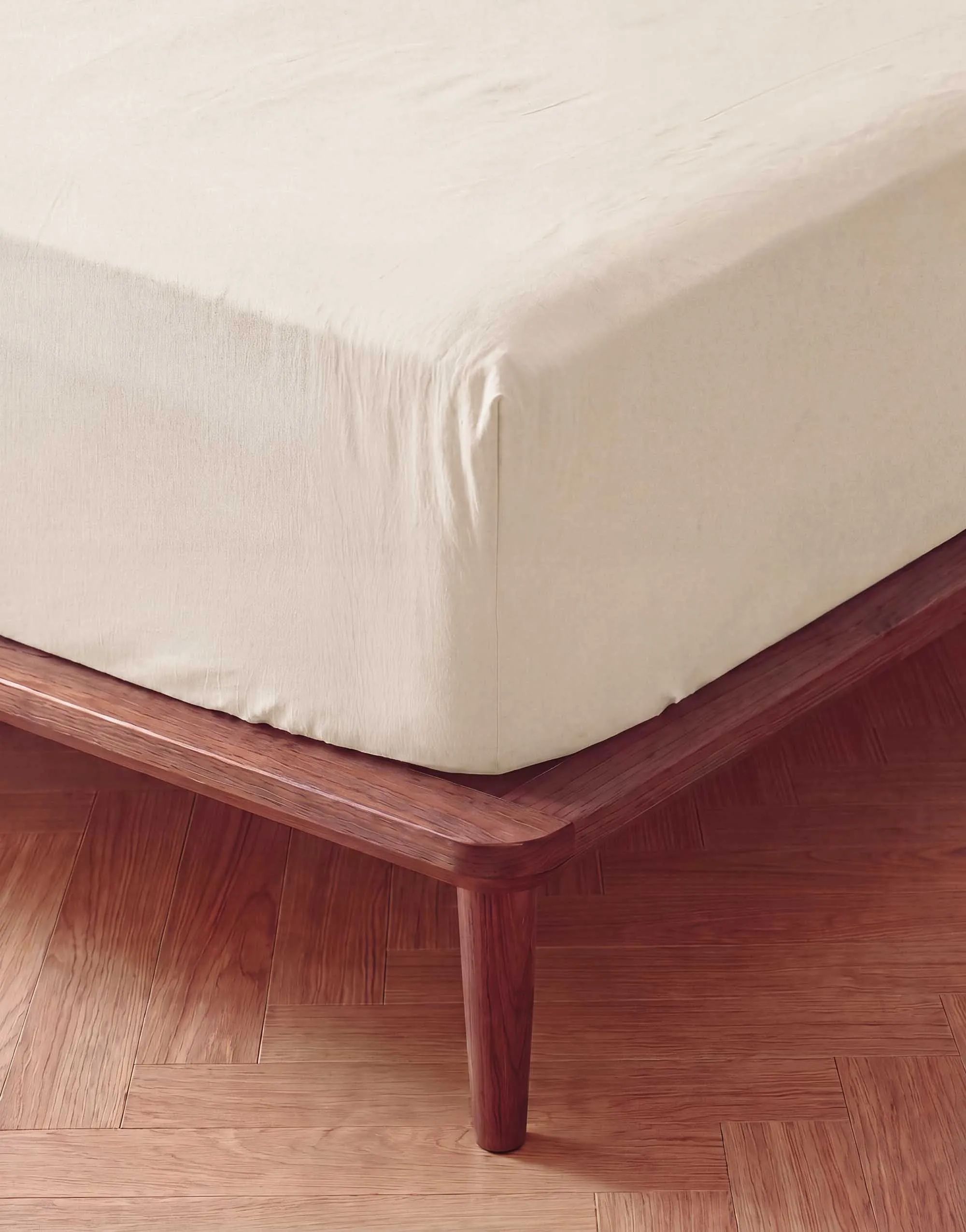 Essenza Lagner Fine Organic Jersey Topmadraslagen i Vanilla, B160 x L220 cm, 4