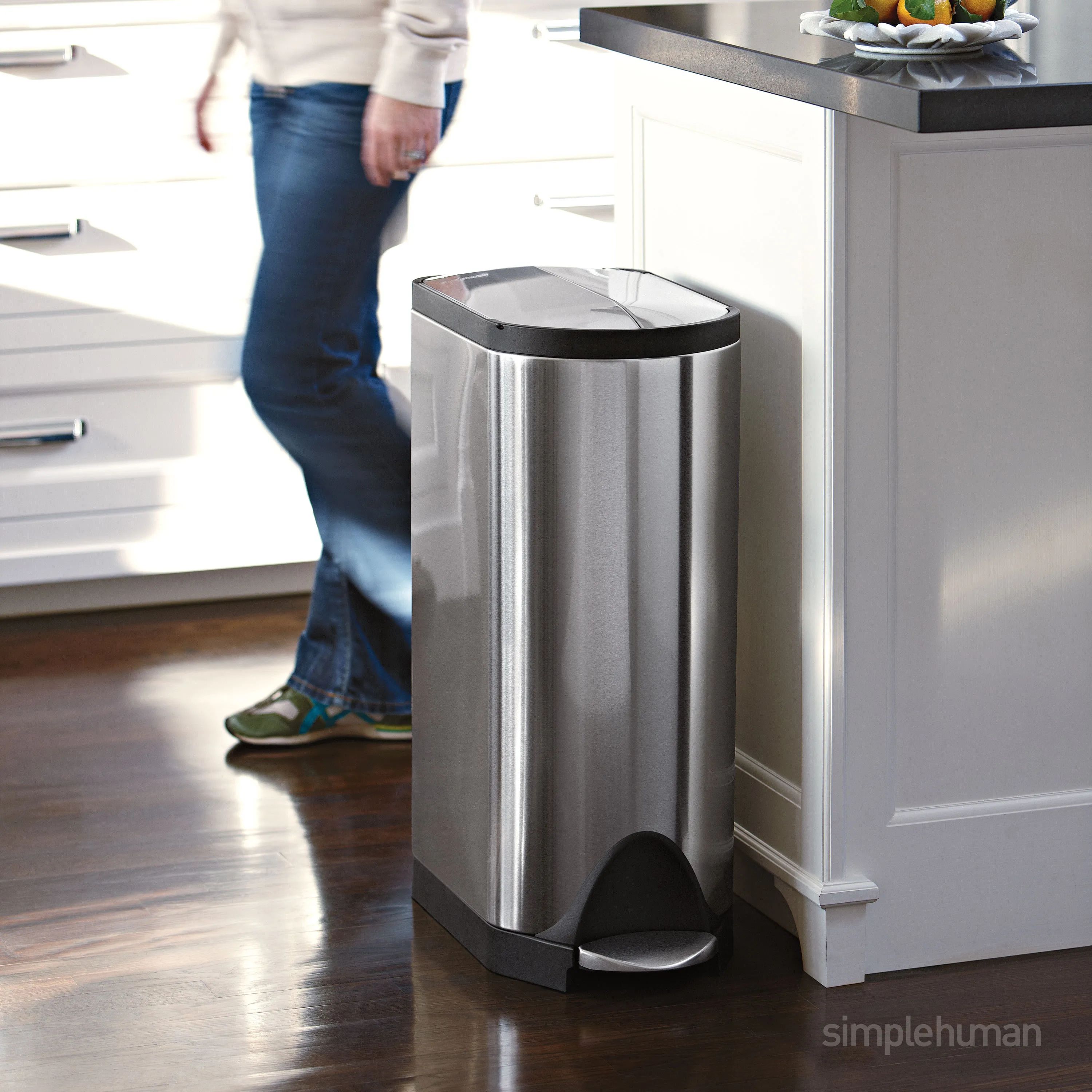 Simplehuman Pedalspande Butterfly Pedalspand i 40 L, 2