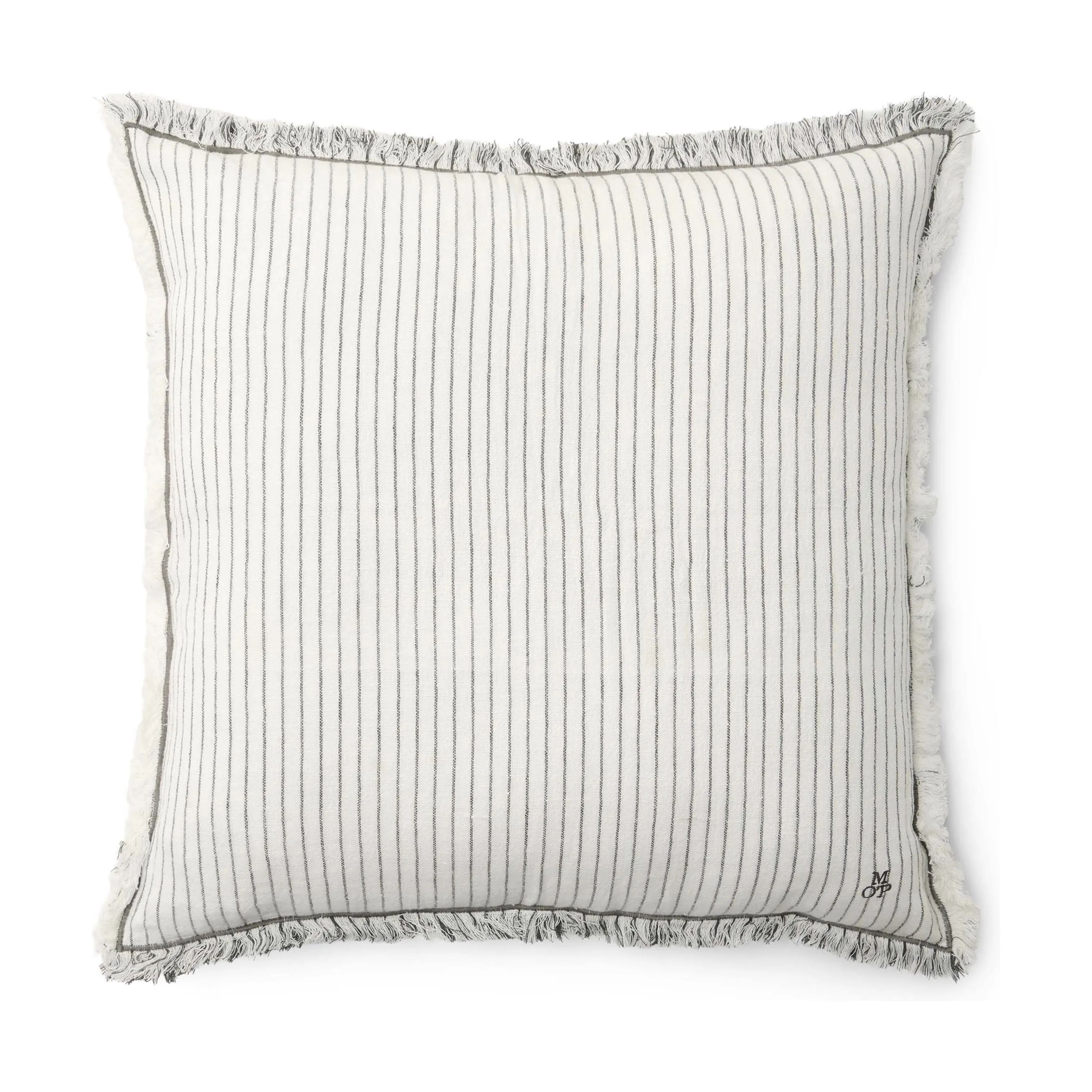 Marc O'Polo Pyntepuder Fine Stripe Pyntepude i Anthracite, B40 x L60 cm, 1