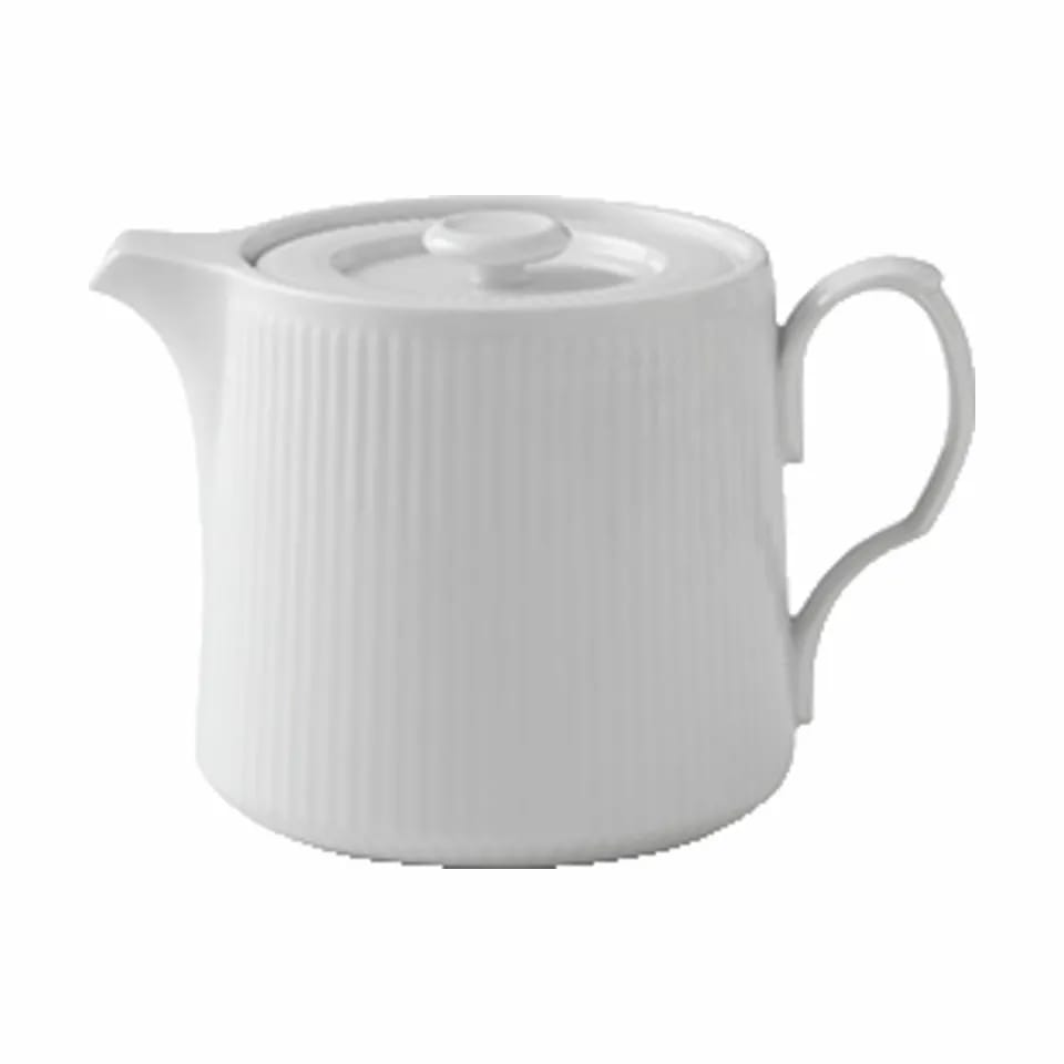 Royal Copenhagen Tekander Hvid Riflet Tekande i Hvid, 1