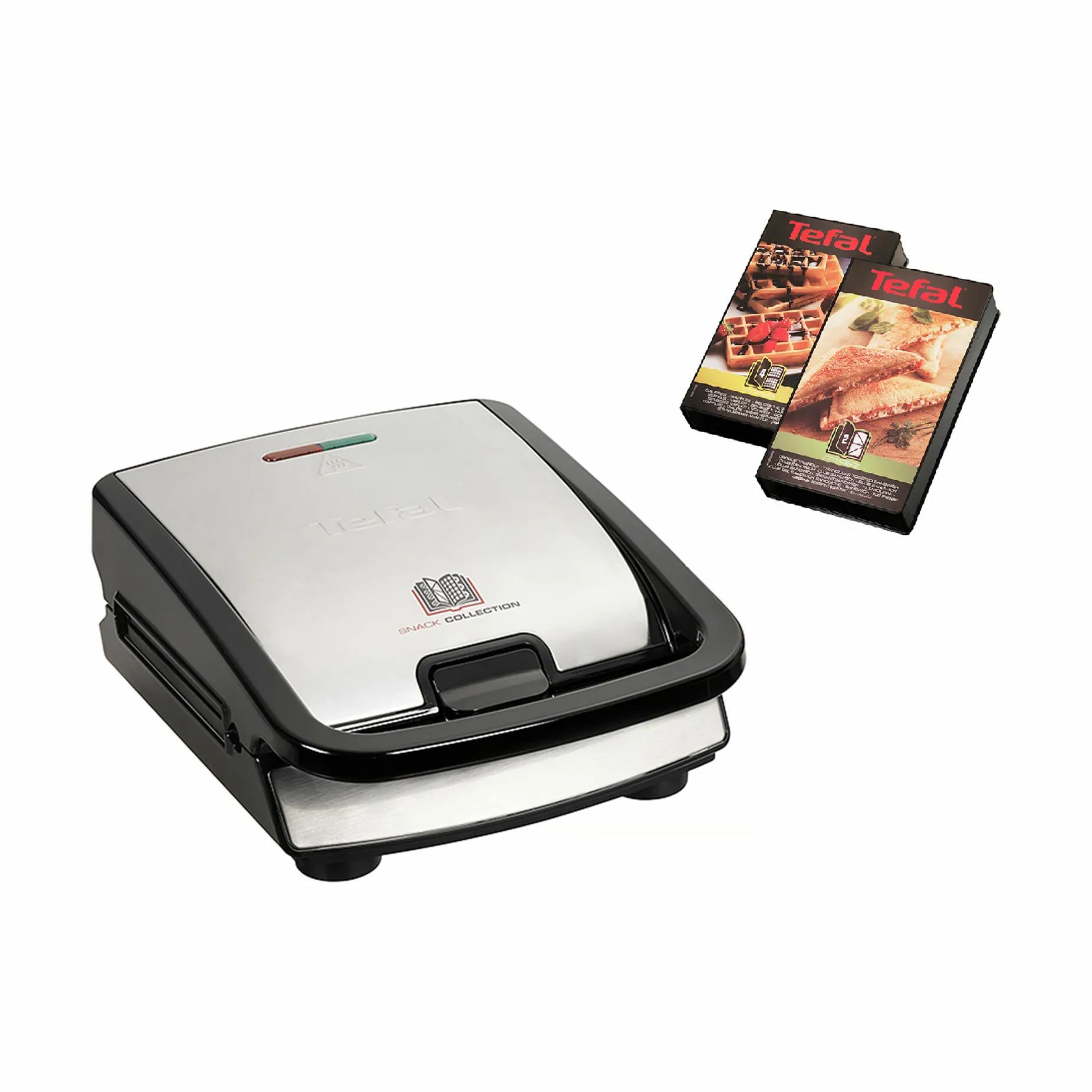 Tefal Bordgrill Snack Collection Multijern i Sølvfarvet, 1