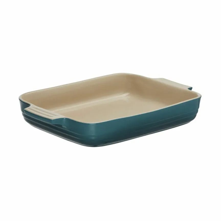 Le Creuset Ovnfaste fade Fadsæt - 2 dele i Deep teal, 2