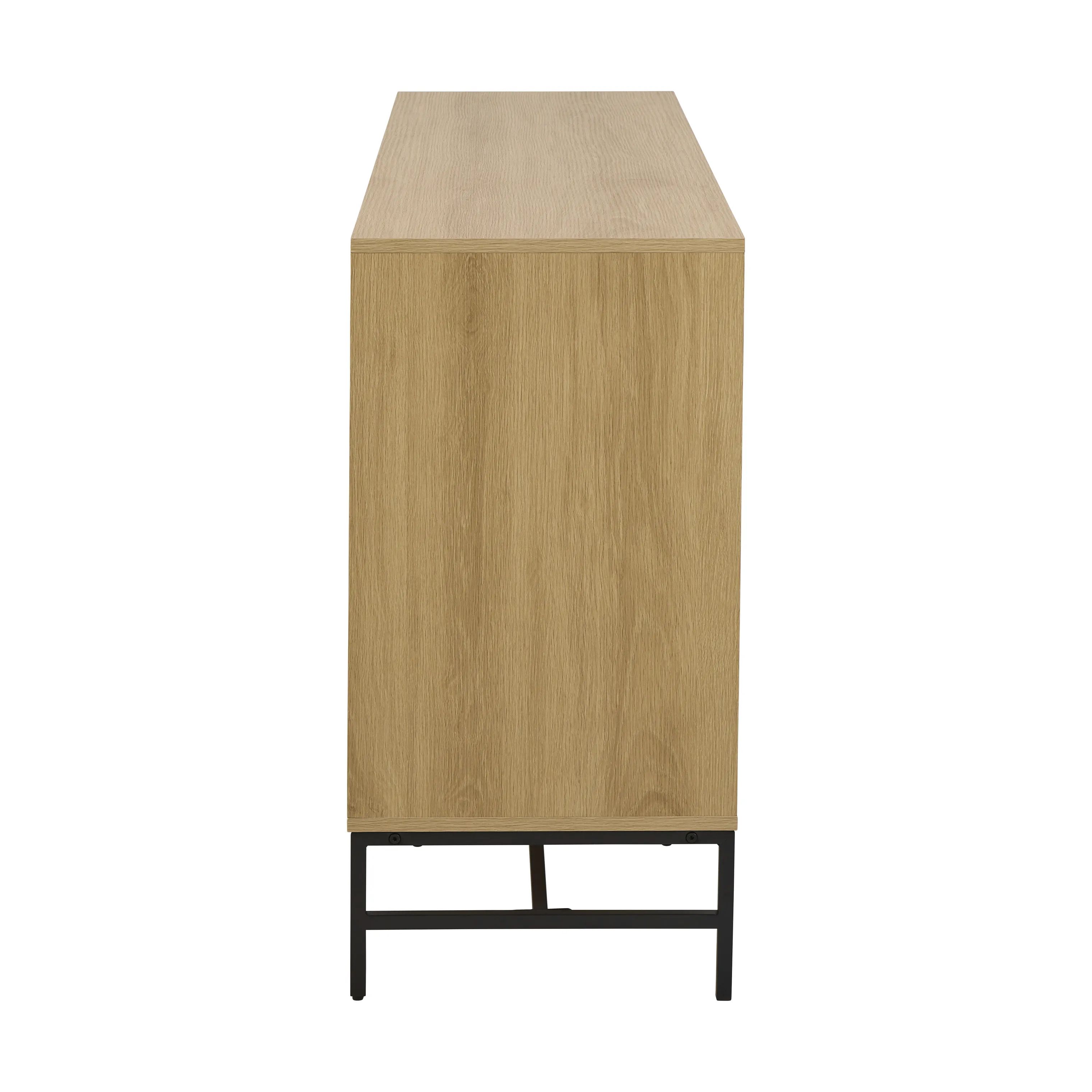 CASA Living Kommoder Albany Kommode i Natur, H80,4 x B157,9 x L40 cm, 4