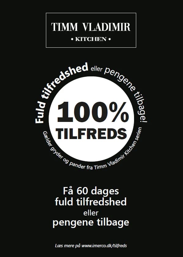 Timm Vladimir Kitchen Gryder Rustfrit stål 3PLY Gryde i 3 L, 3