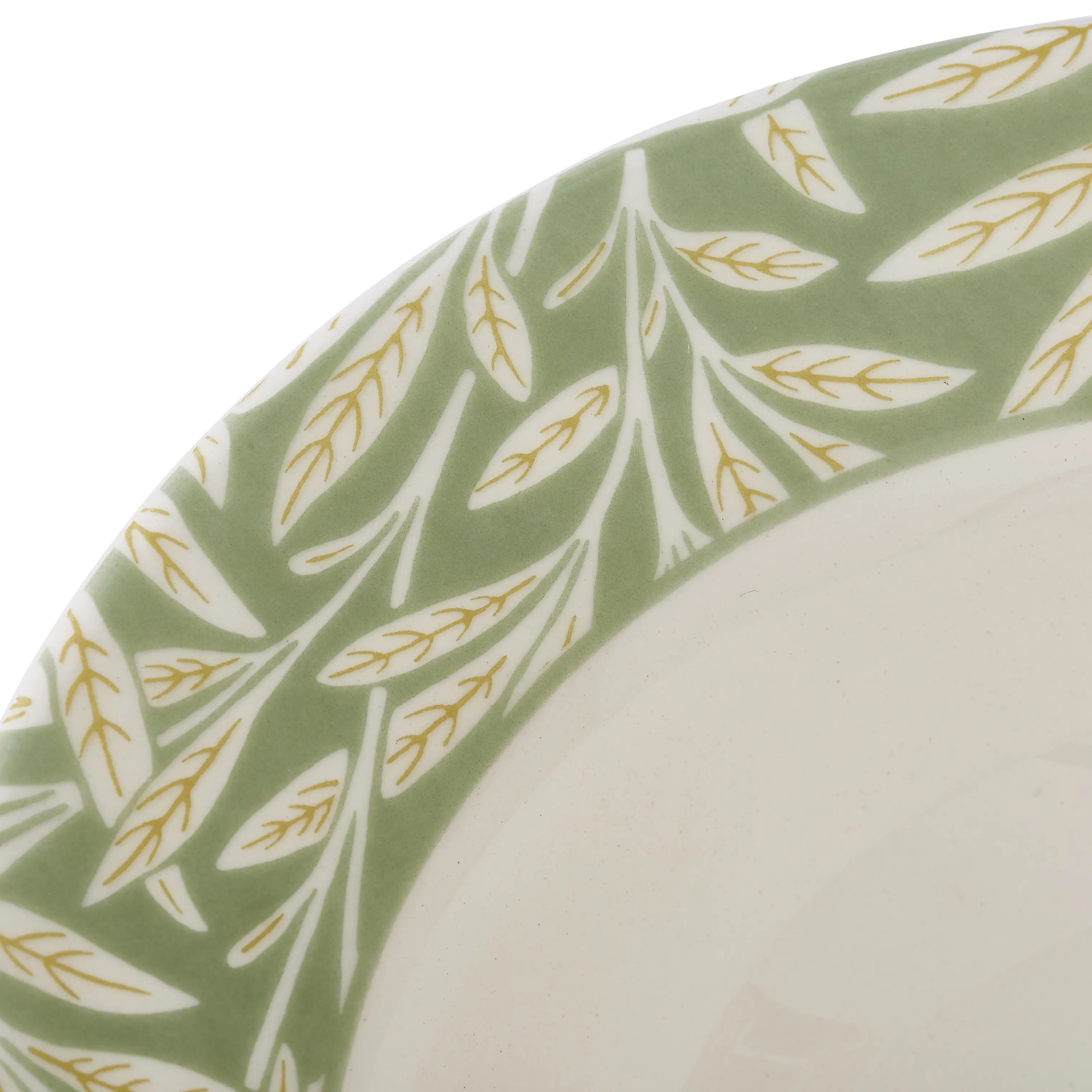 Spode Dybe tallerkener Morris & Co Skål i Grøn/hvid/orange, 2