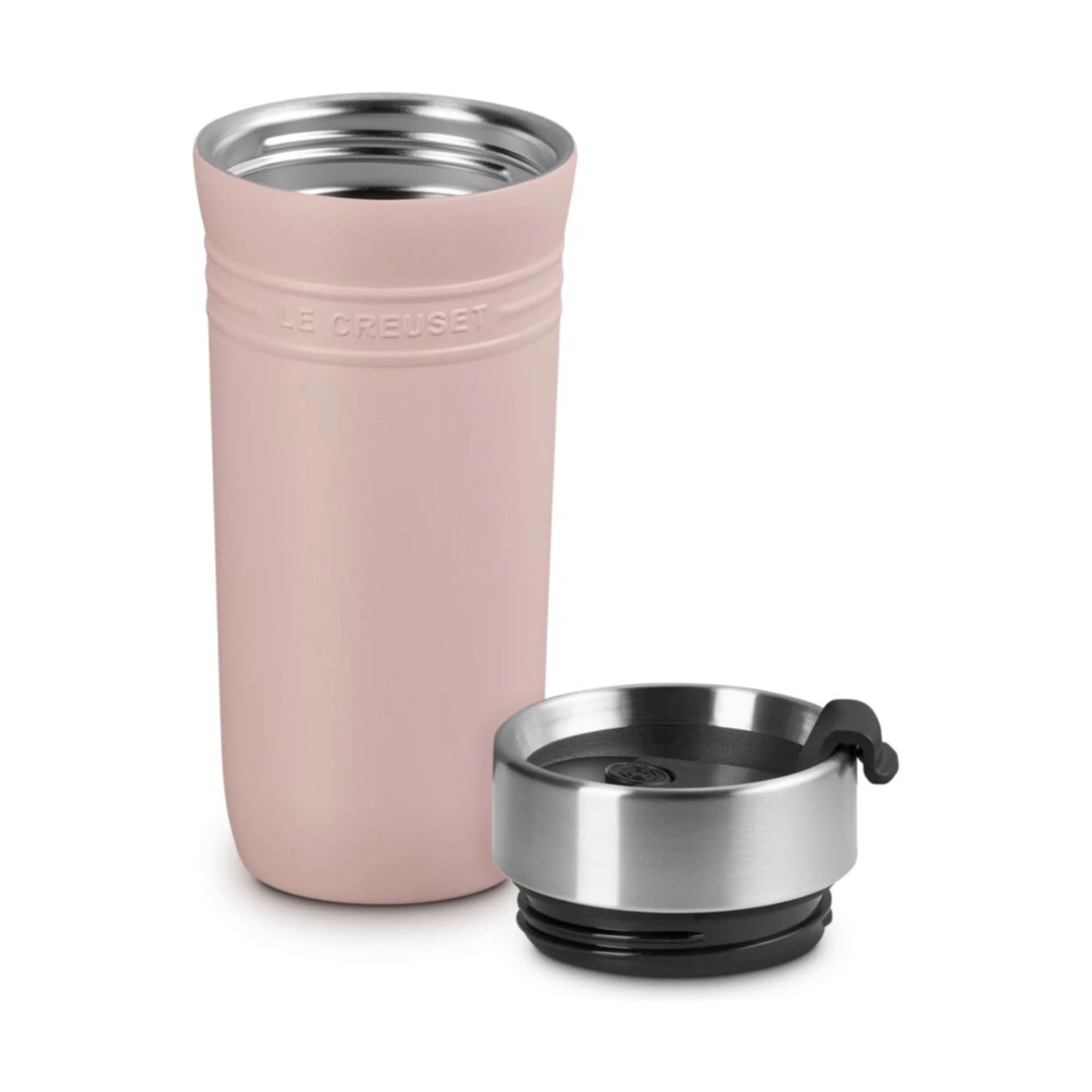 Le Creuset To go kopper On the Go Termokrus i Shell Pink, 4