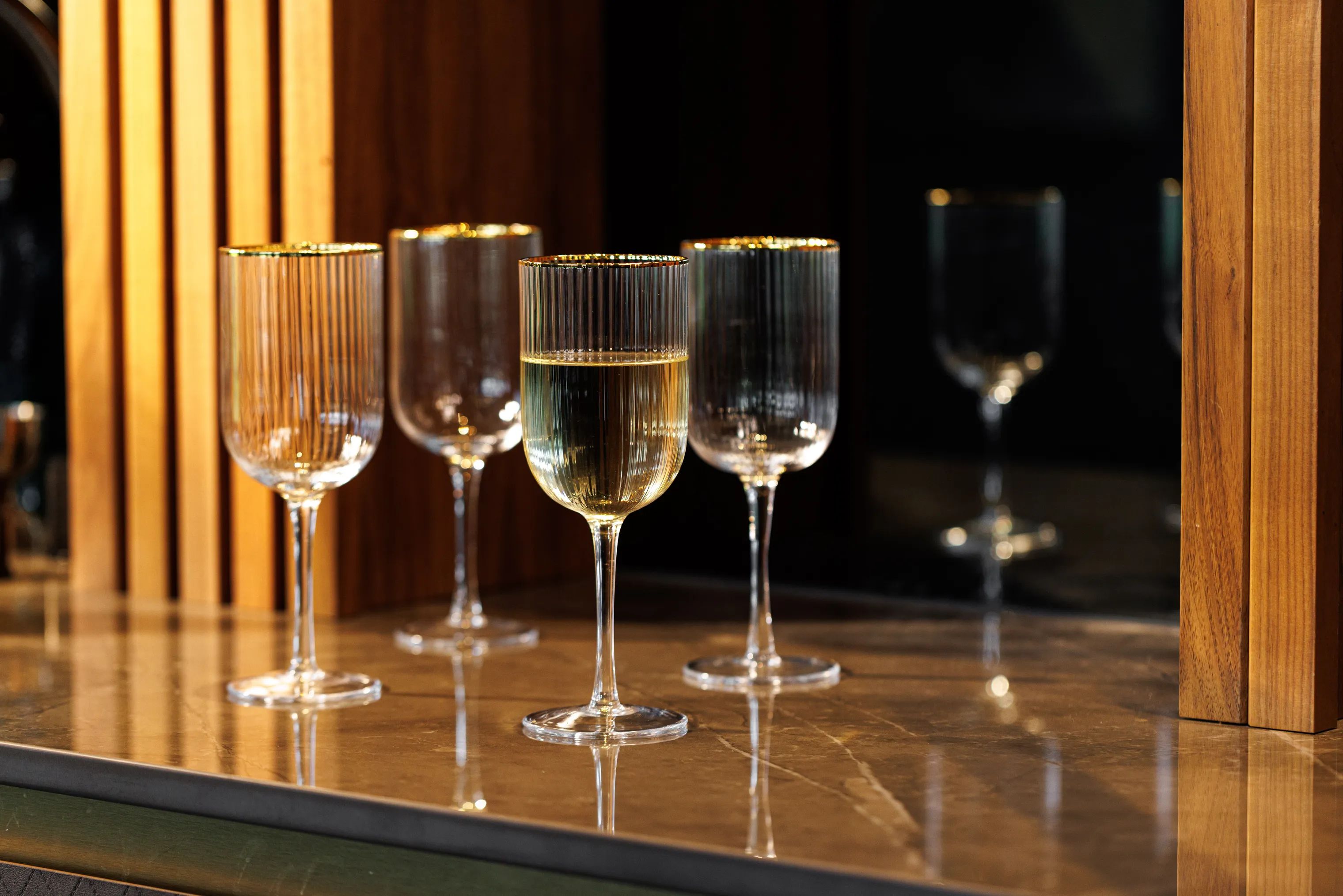 Mikasa Hvidvinsglas Sorrento Hvidvinsglas - 4 stk. i Klar, 4
