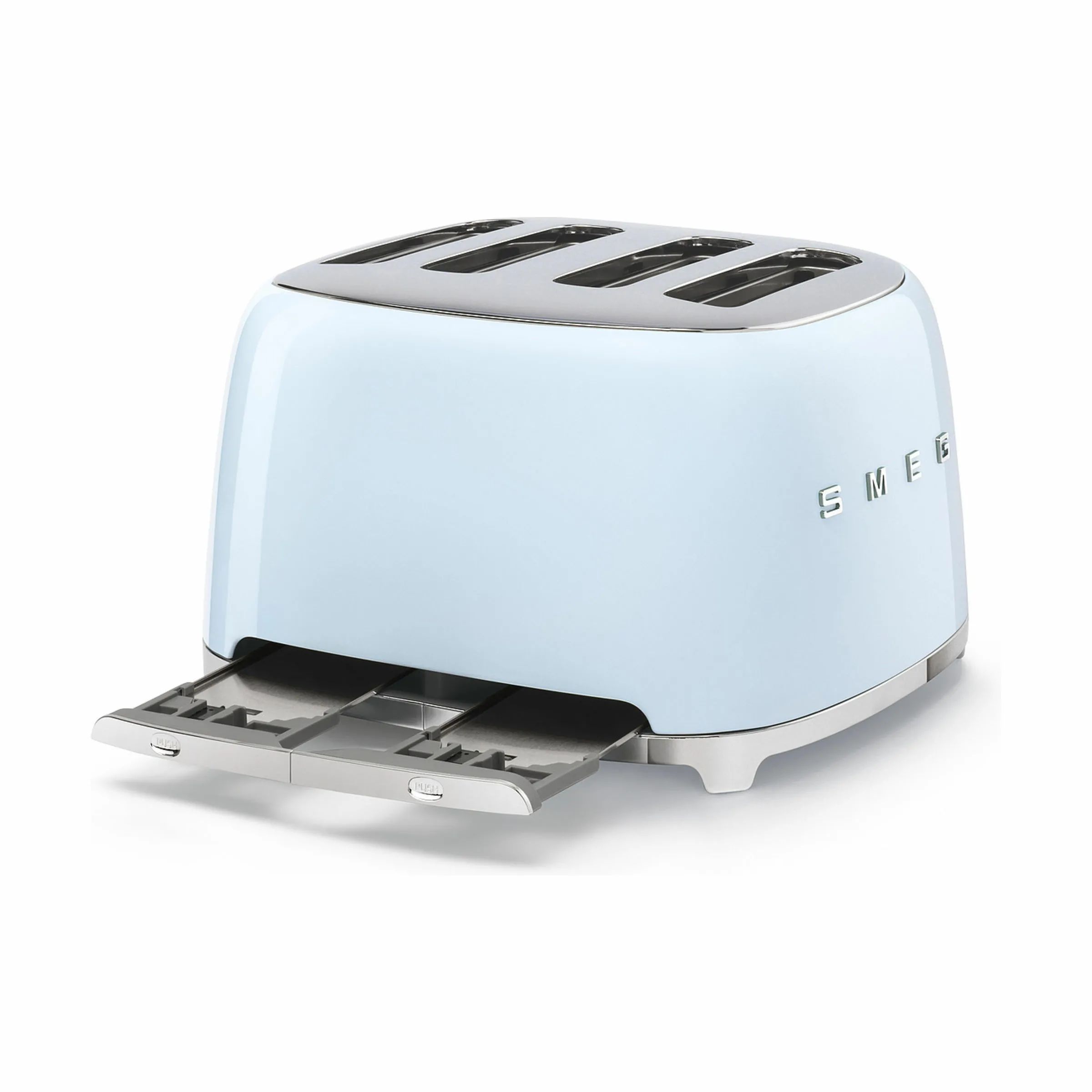 Smeg Brødristere 50's Style Brødrister TSF03PBEU i Pastel blå, 33 cm, 3