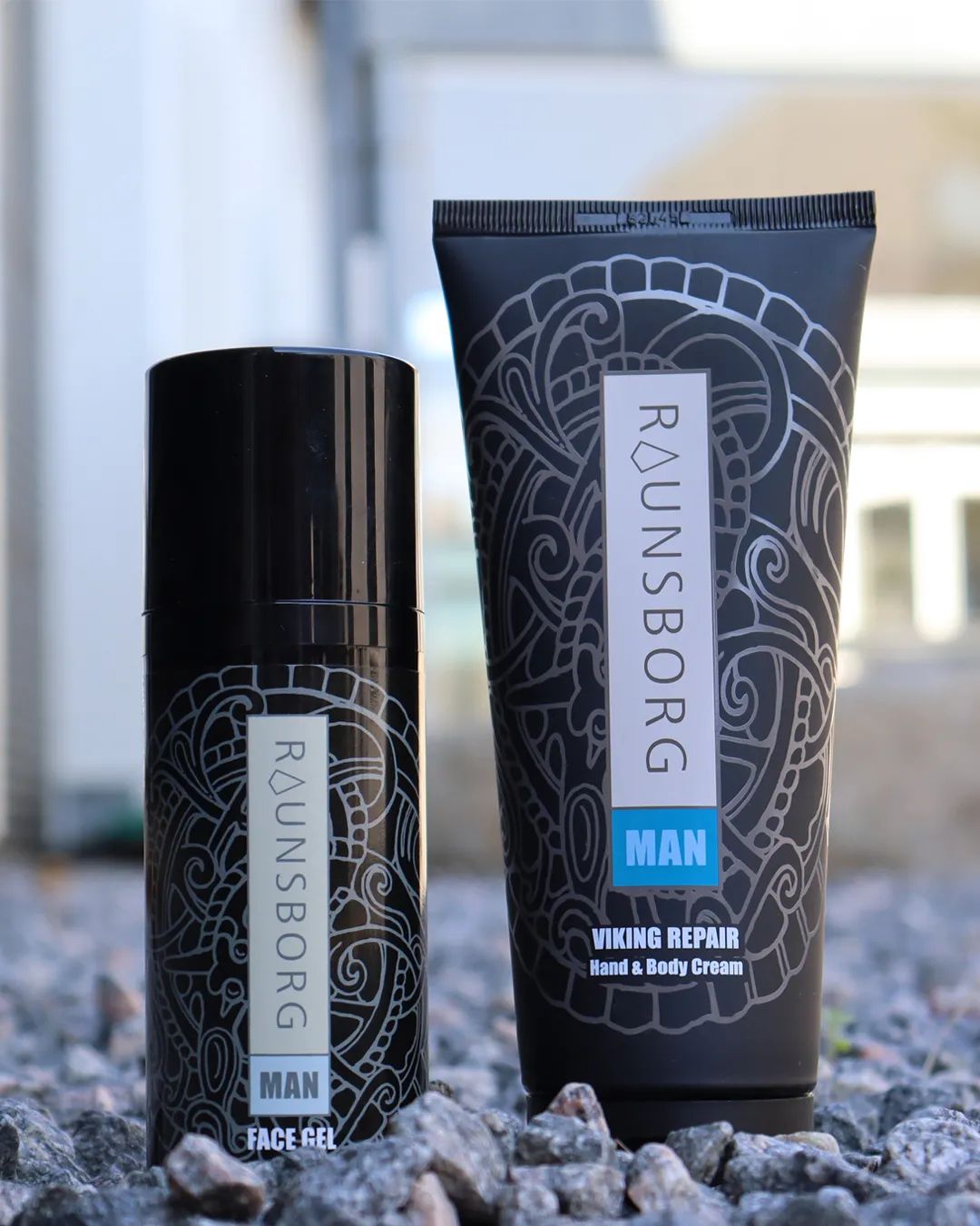 Raunsborg Ansigtspleje MAN Face Gel i Sort, 3