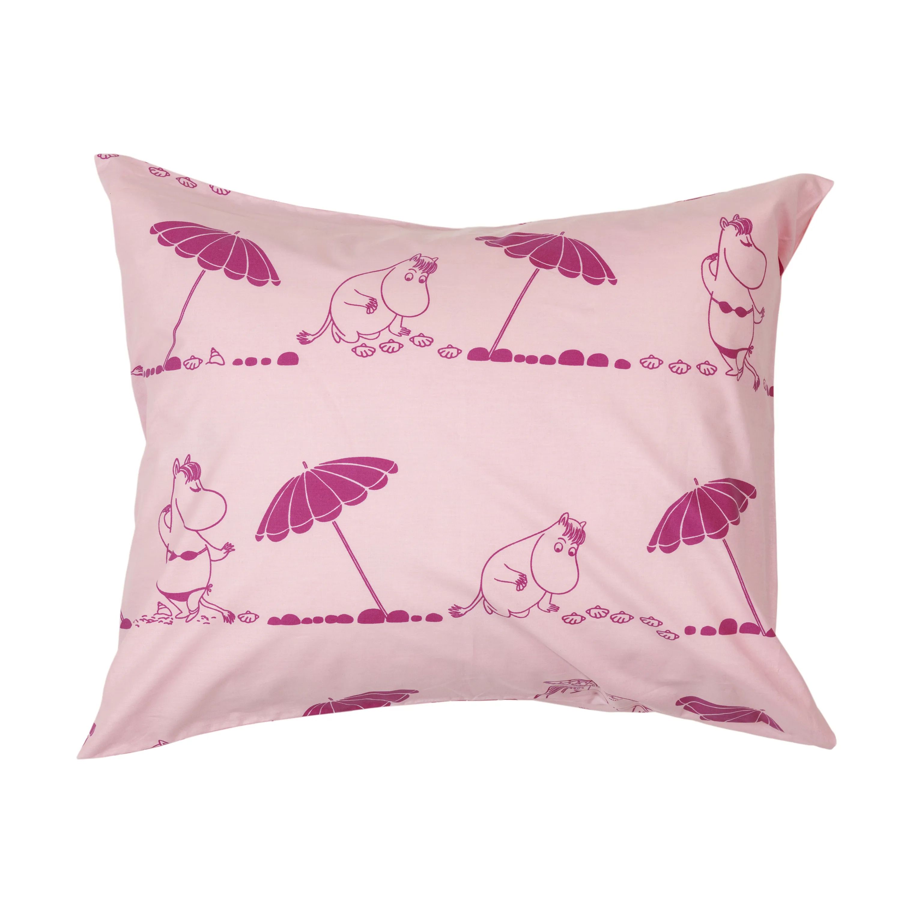 Moomin Arabia Hovedpudebetræk Venner for evigt Pudebetræk - Snorkfrøken i Lyserød/pink, B70 x L50 cm, 1