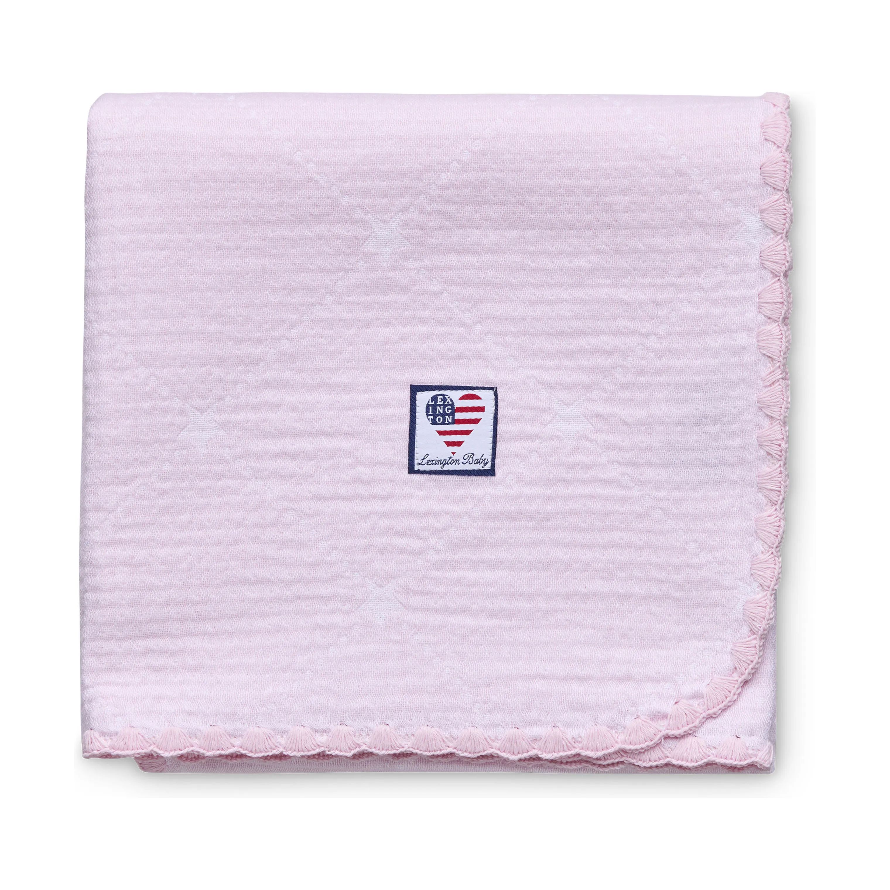 Lexington Plaider Icons Baby Tæppe i Pink/White, 1
