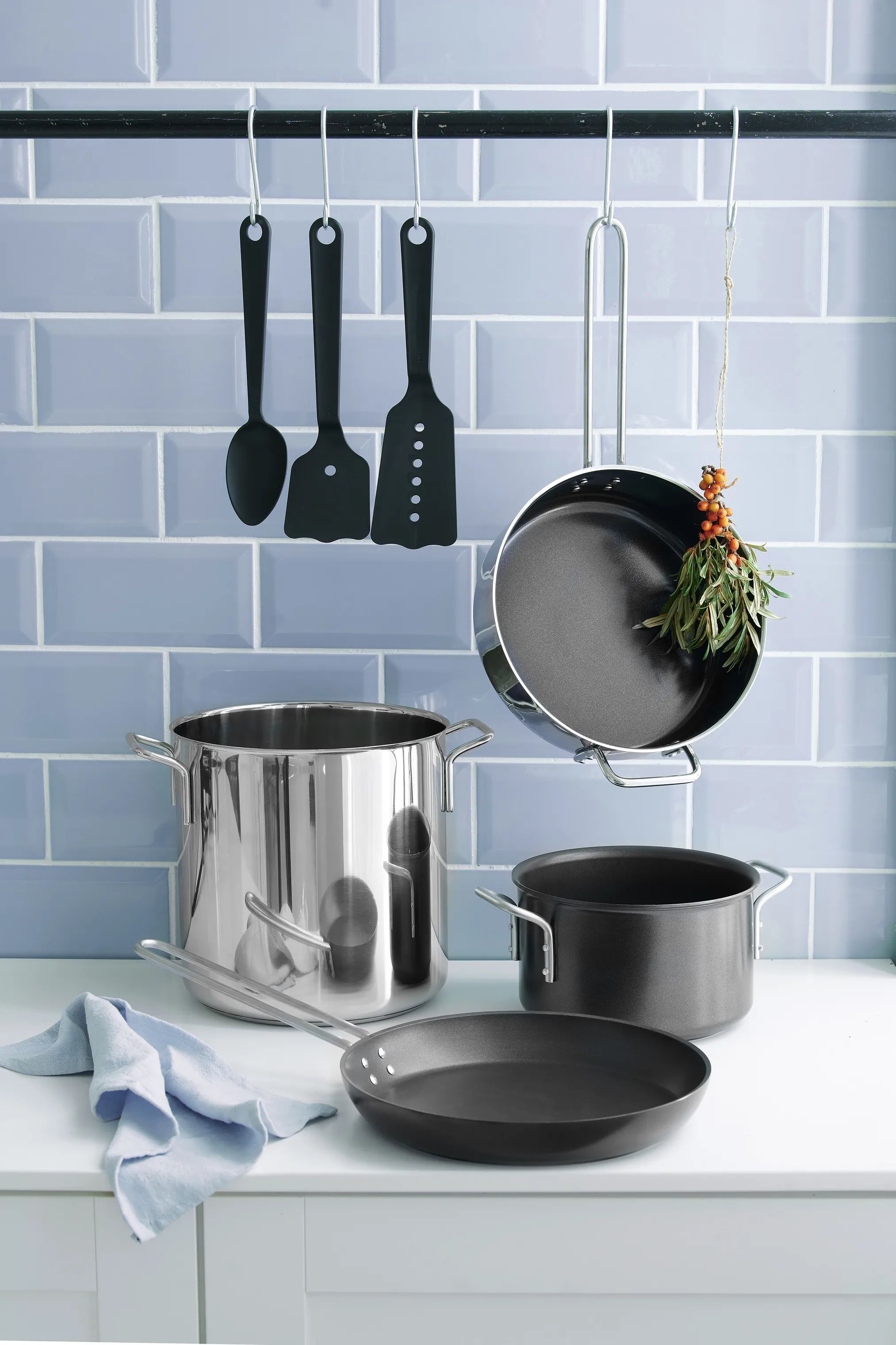 Eva Trio Spatler Spatel i Sort, 2