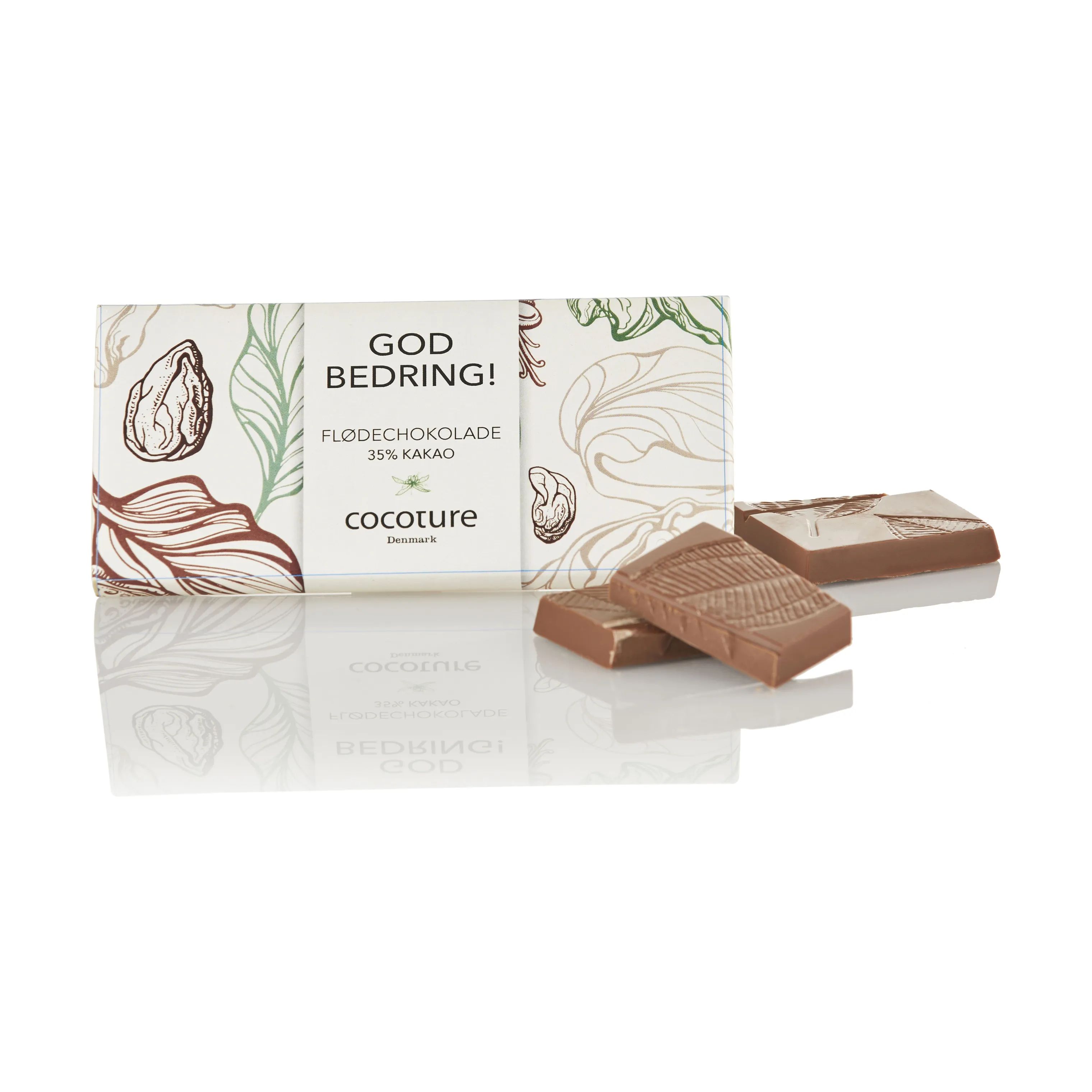 COCOTURE Søde sager Chokolade - God bedring i hvid, 1