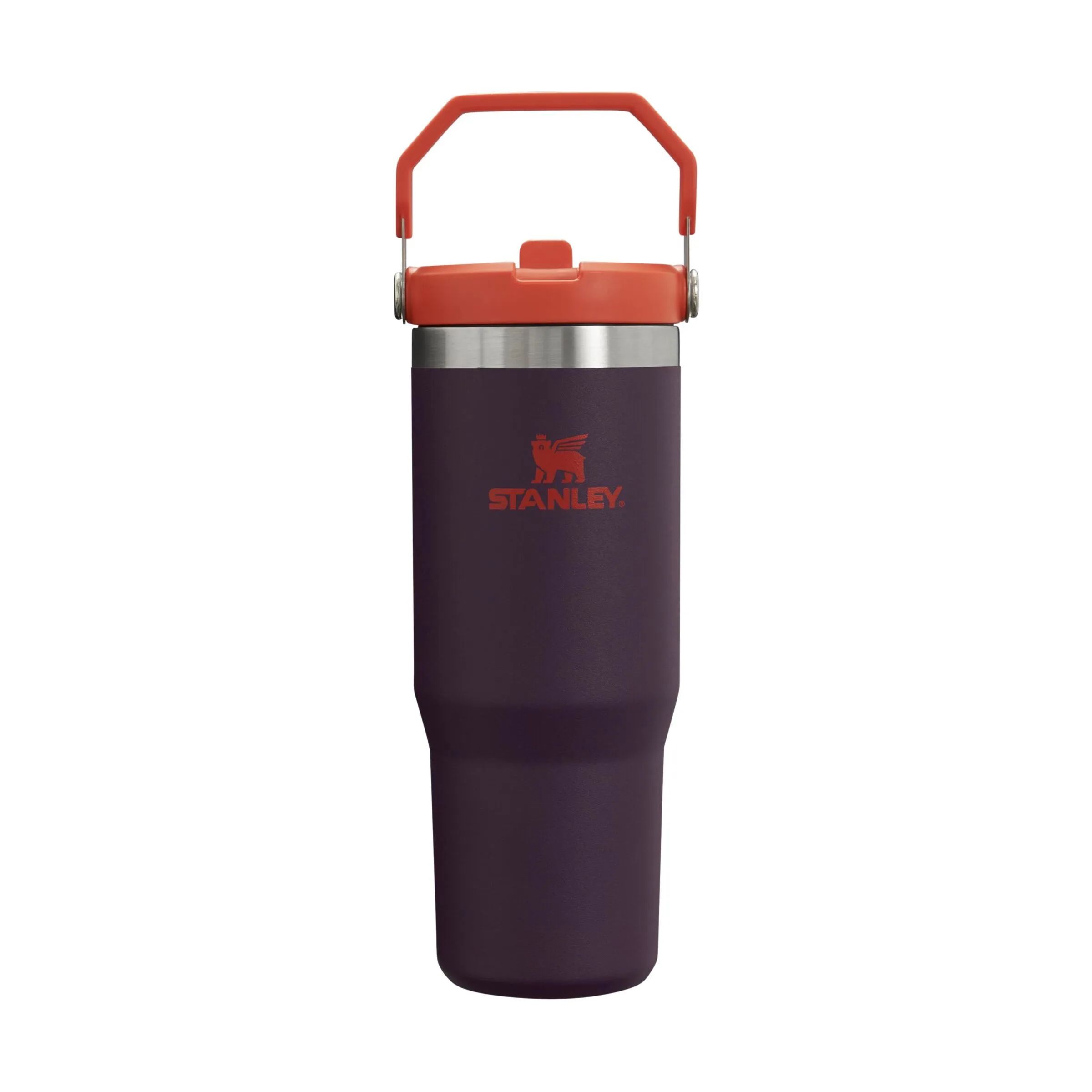 Stanley To go kopper The IceFlow Flip Straw i Plum, 0.89 L, 1