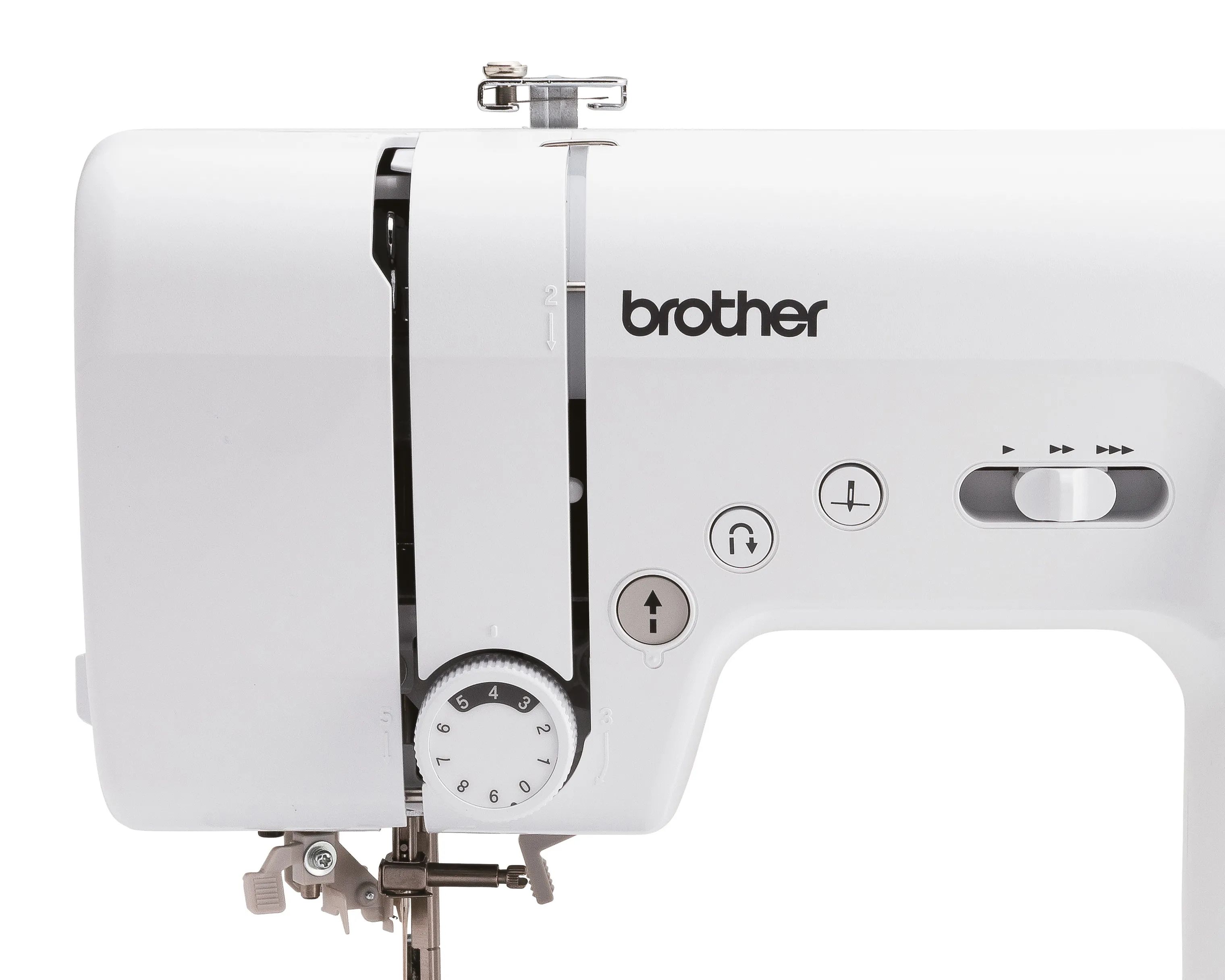 Brother Symaskiner FS60X Elektronisk Symaskine i Hvid/blå, 3