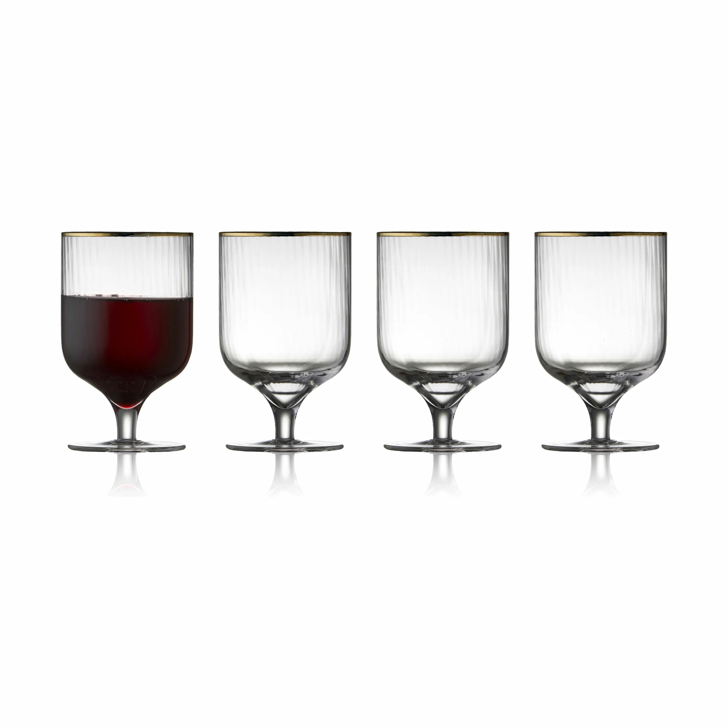 Lyngby Glas Hvidvinsglas Palermo Vinglas - 4 stk. i klar, 30 cl, 1