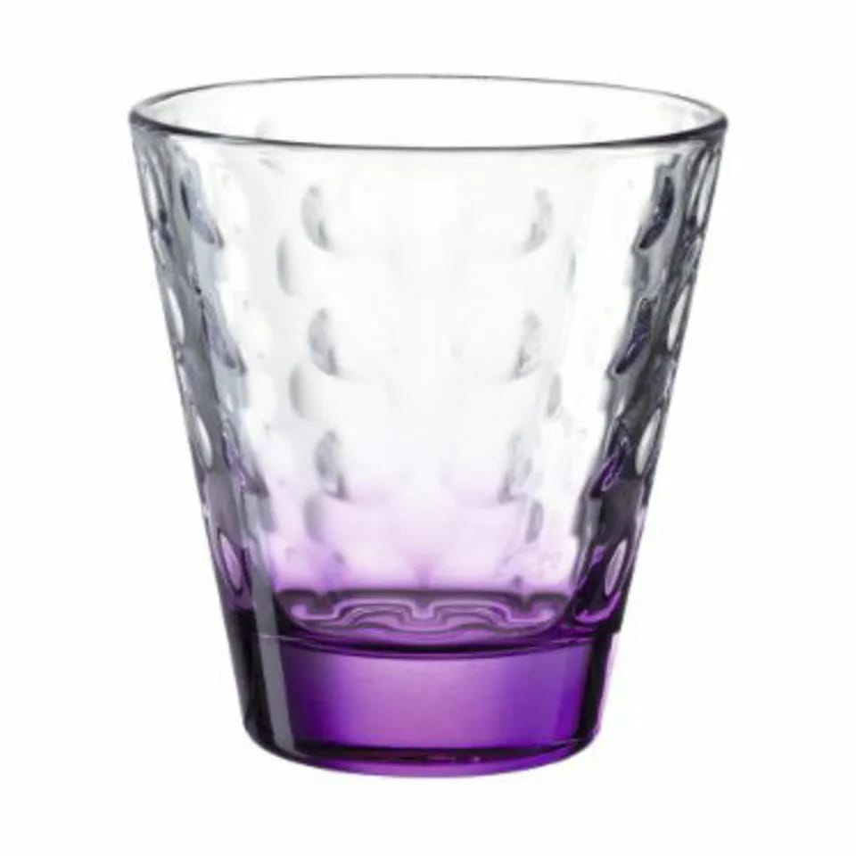 Leonardo Vandglas Leonardo Vandglas - 6 stk. i Klar/violet, 21.5 cl, 2