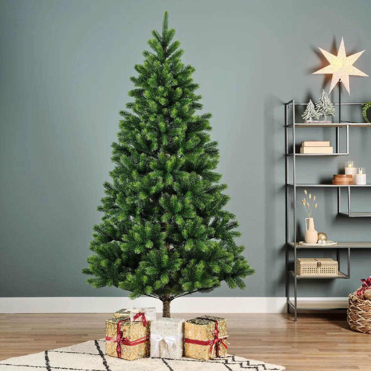 Casa Christmas Juletræer Kenmore Fir Kenmore Kunstigt Juletræ i 210 cm, 3