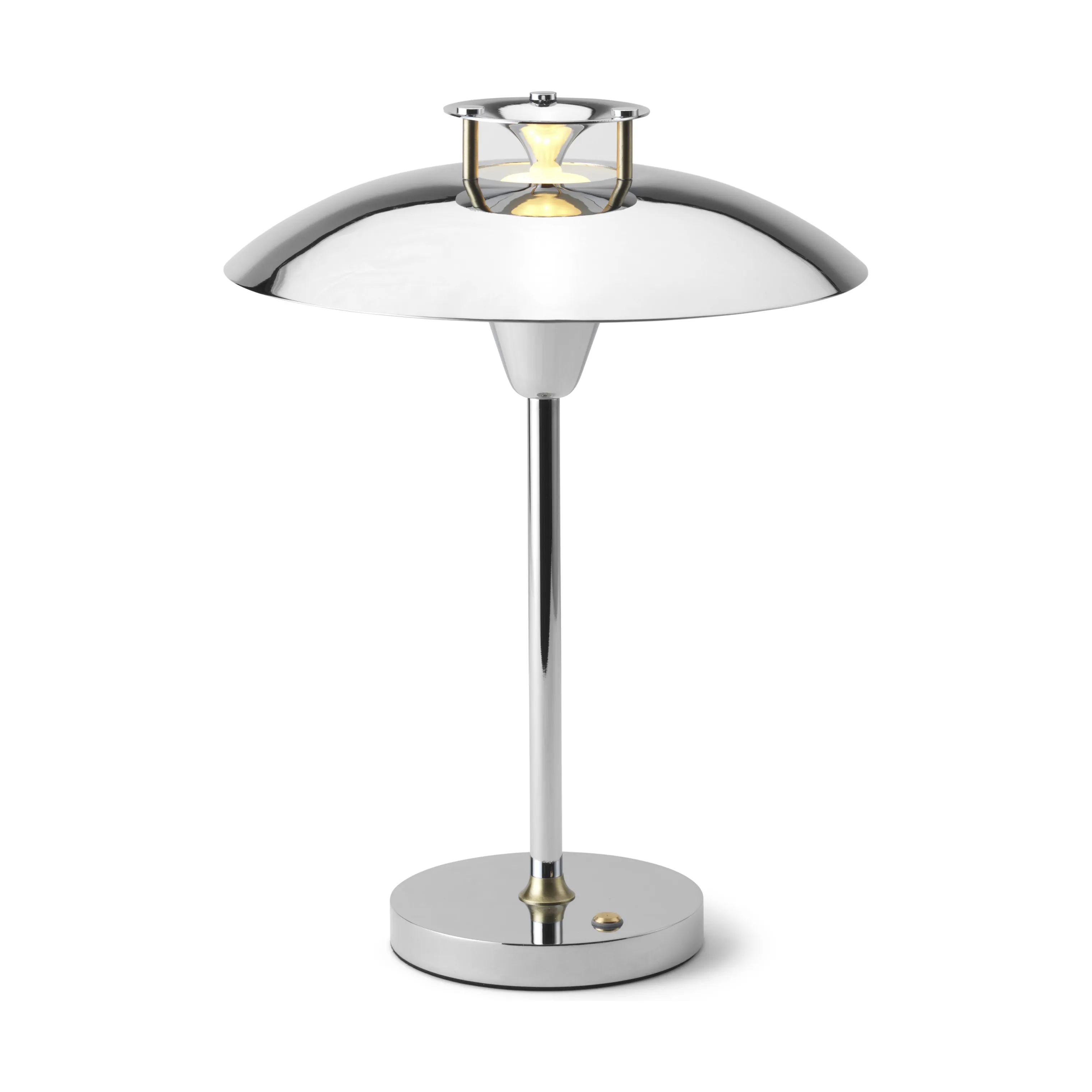 Halo Design LED-lamper Stepp 1-2-3 Transportabel Bordlampe i Sølv, 1