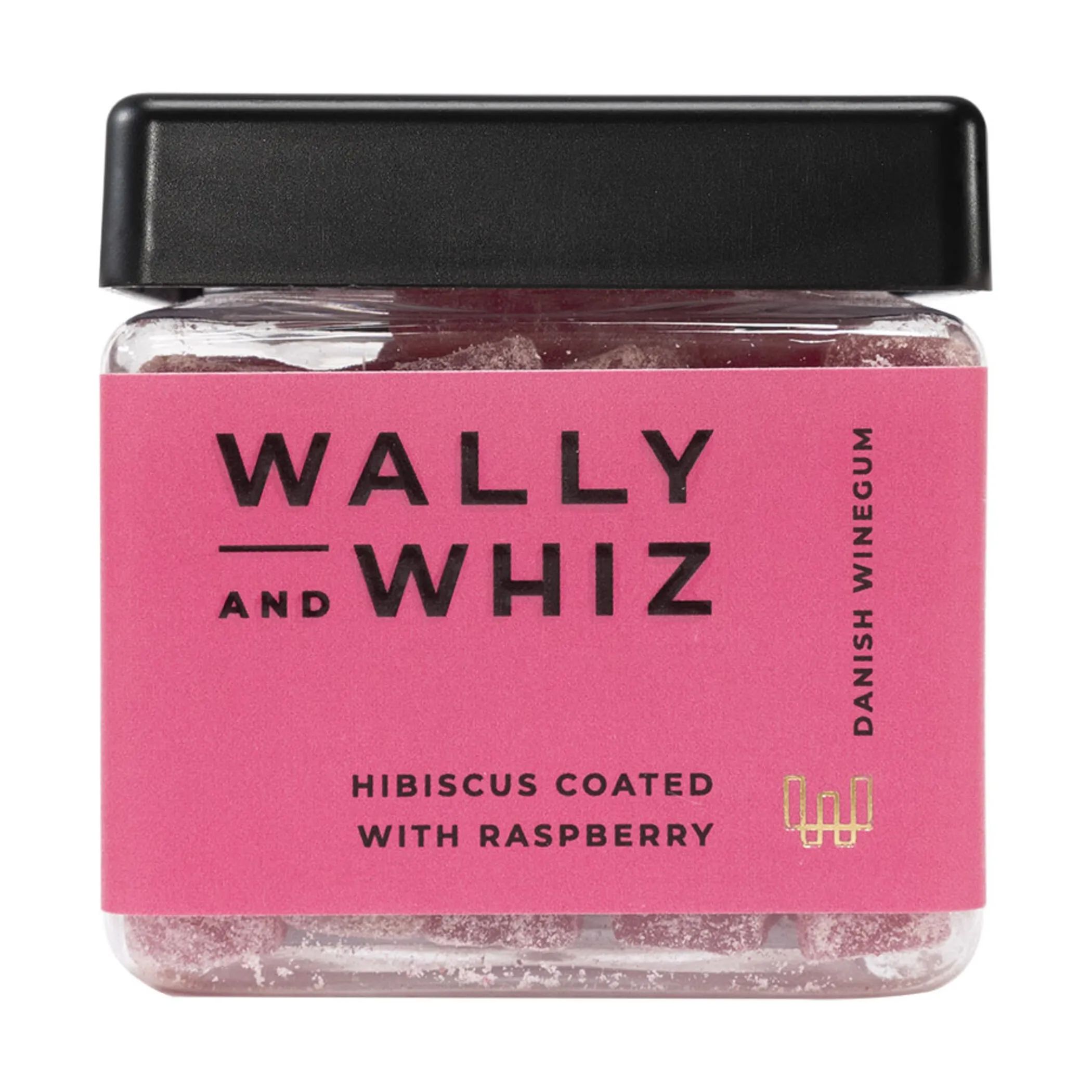 Wally and Whiz Søde sager Vingummi - Hibiscus med hindbær i 135 gram, 1