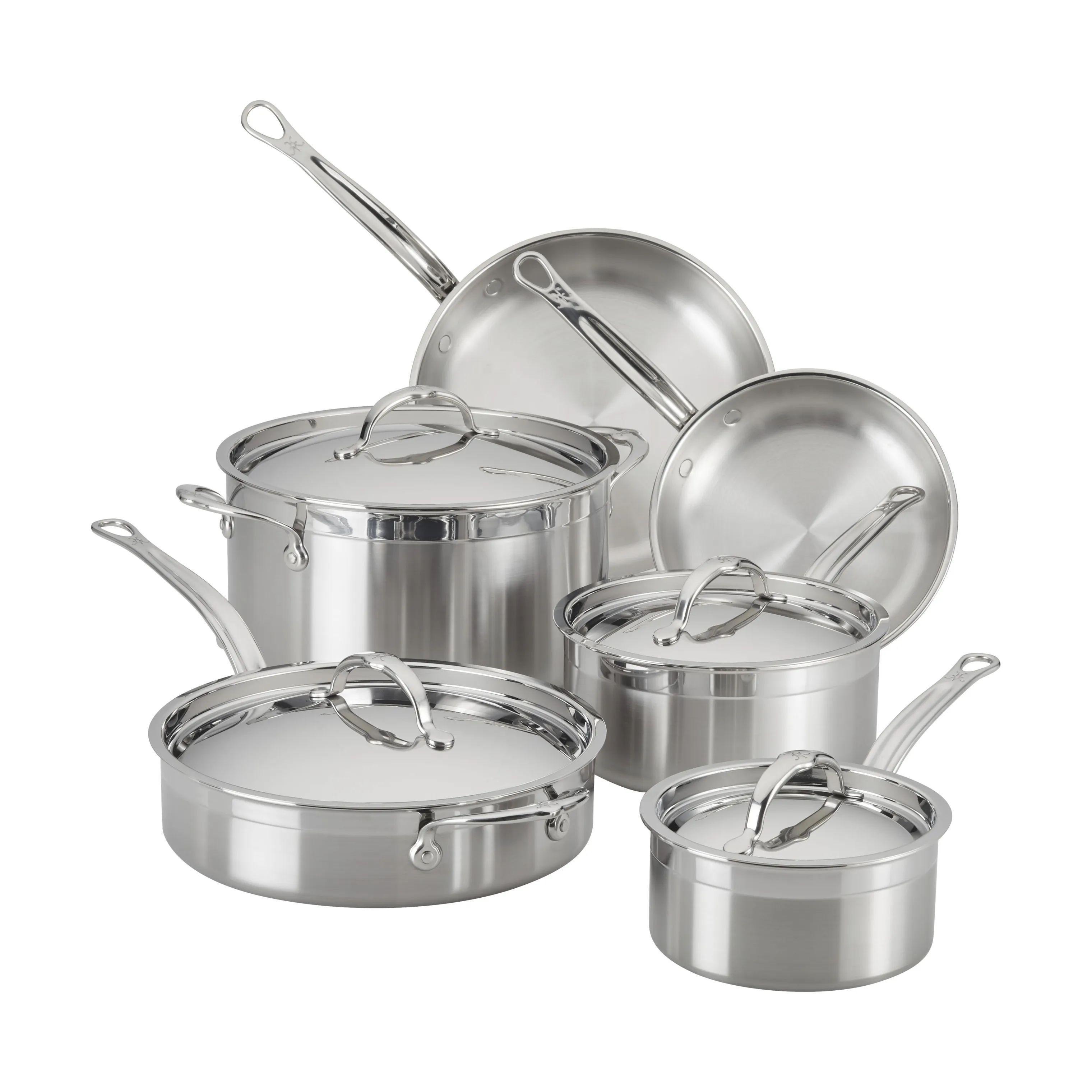 Hestan Grydesæt Probond Gryde- og pandesæt - 10 dele i Rustfrit stål, 1