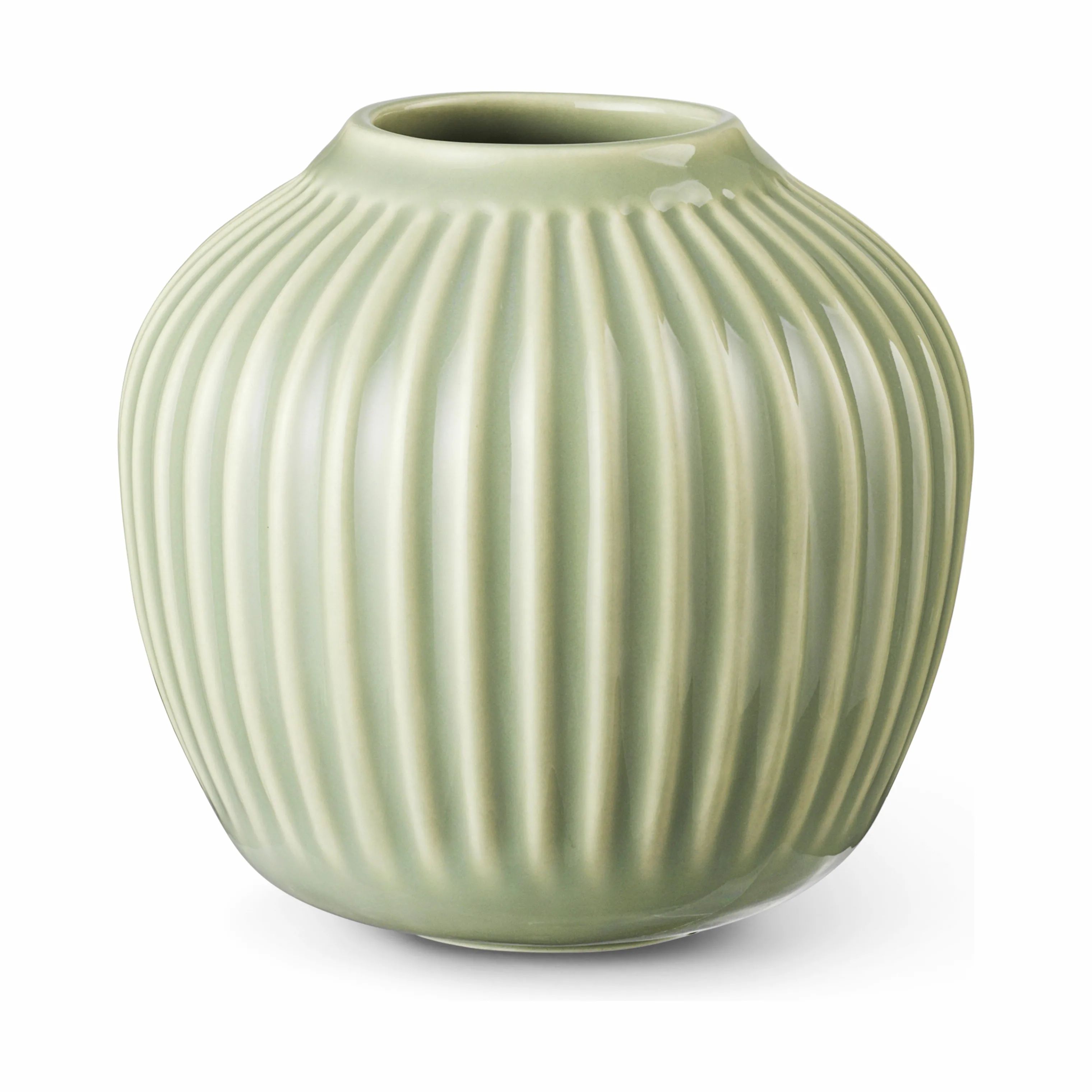 Kähler Vaser Hammershøi Vase i Lys grøn, 13 cm, 1