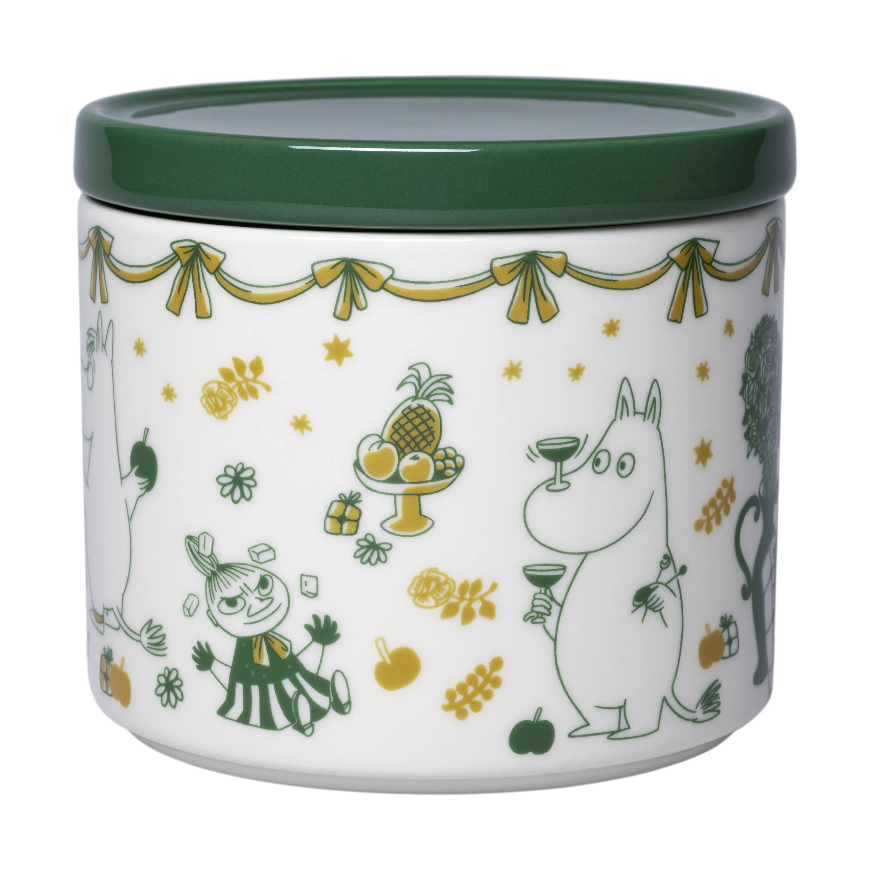 Moomin Arabia Krukker med låg Gift of Love Krukke m. Låg i Multifarvet, 2