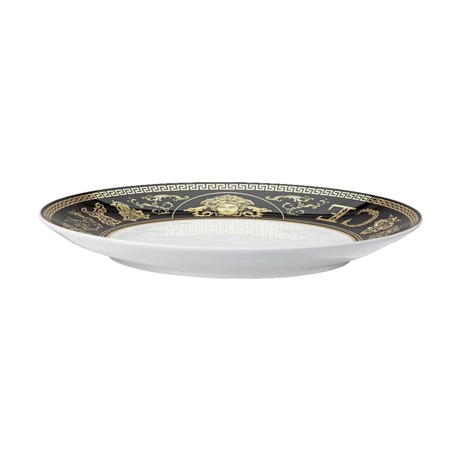 Versace Frokosttallerkener Virtus Frokosttallerken i Sort, 2