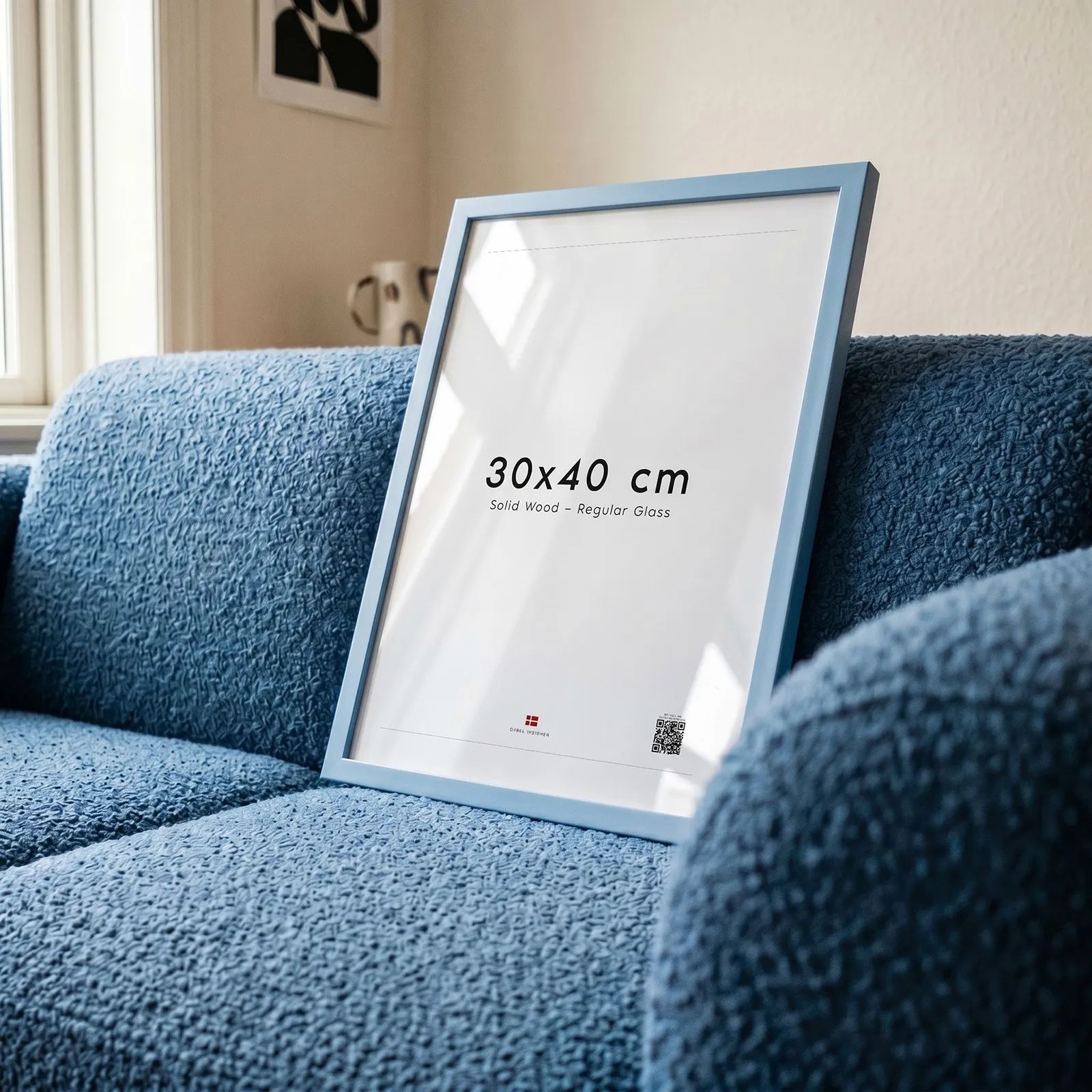 Poster&Frame Billedrammer Billedramme i Lyseblå, B30 x L40 cm, 4