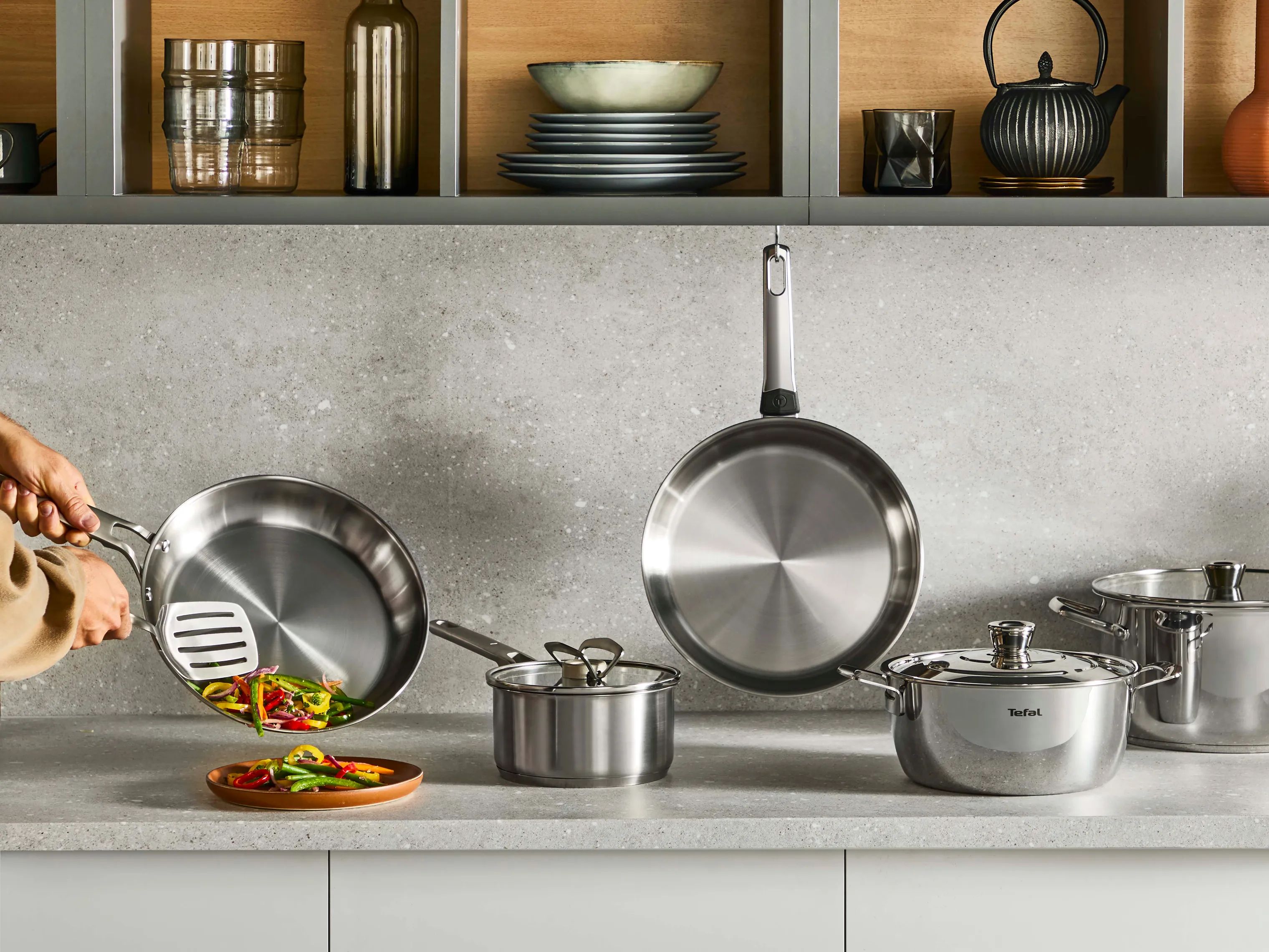 Tefal Stegepander Emotion Plus Stegepande i 24 cm, 5